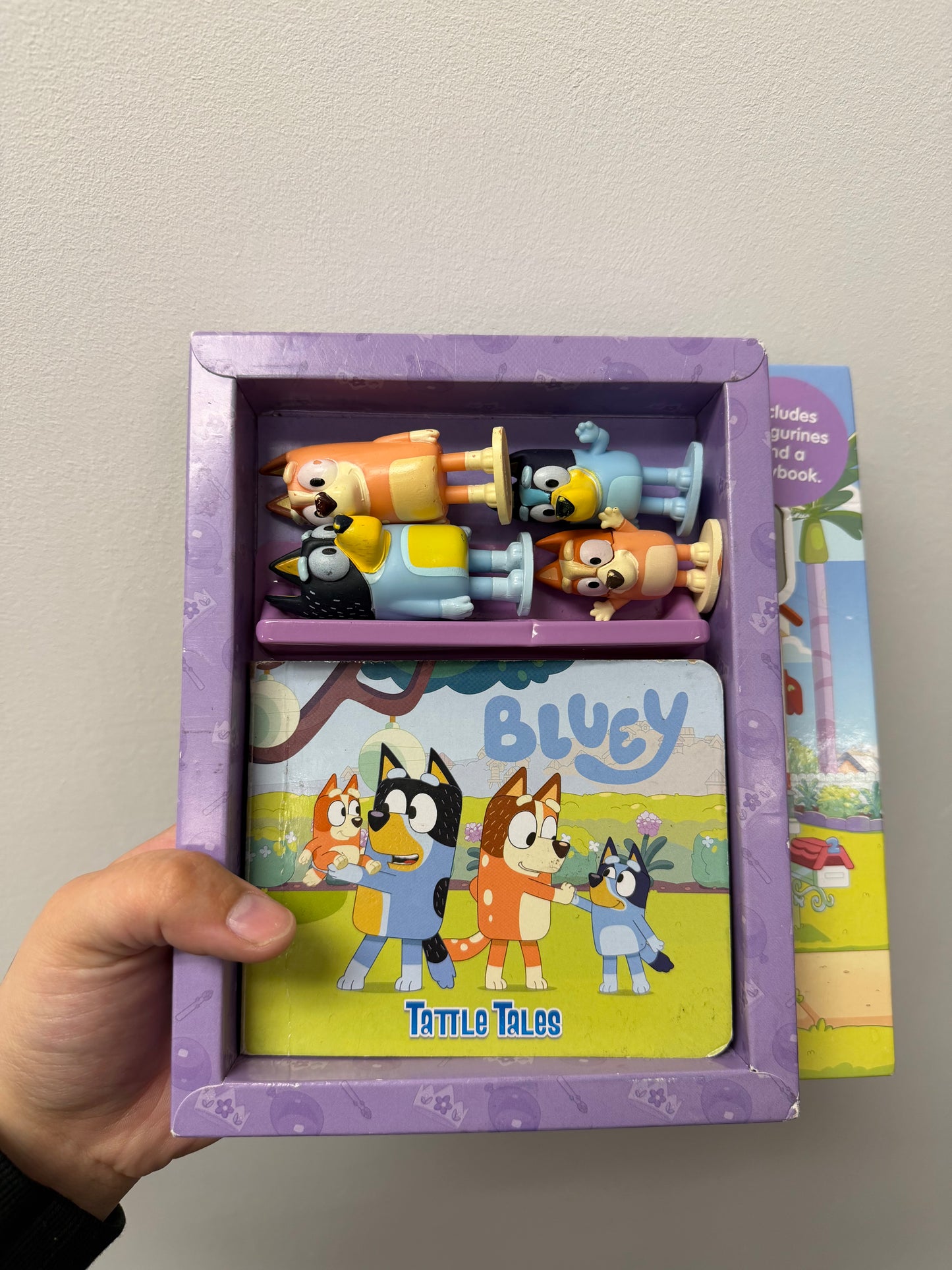 BLUEY BOOK WITH CHARACTERS