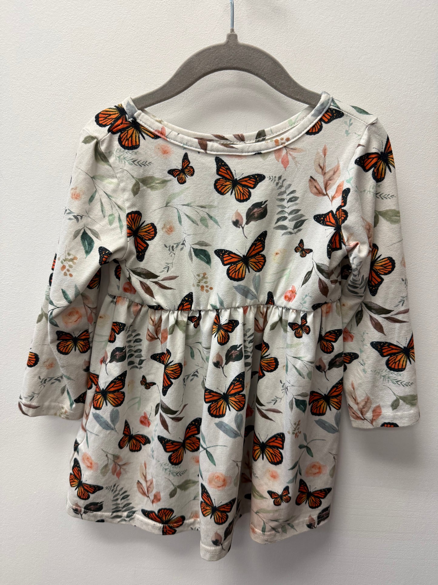 BUTTERFLY DRESS SIZE 18-24M
