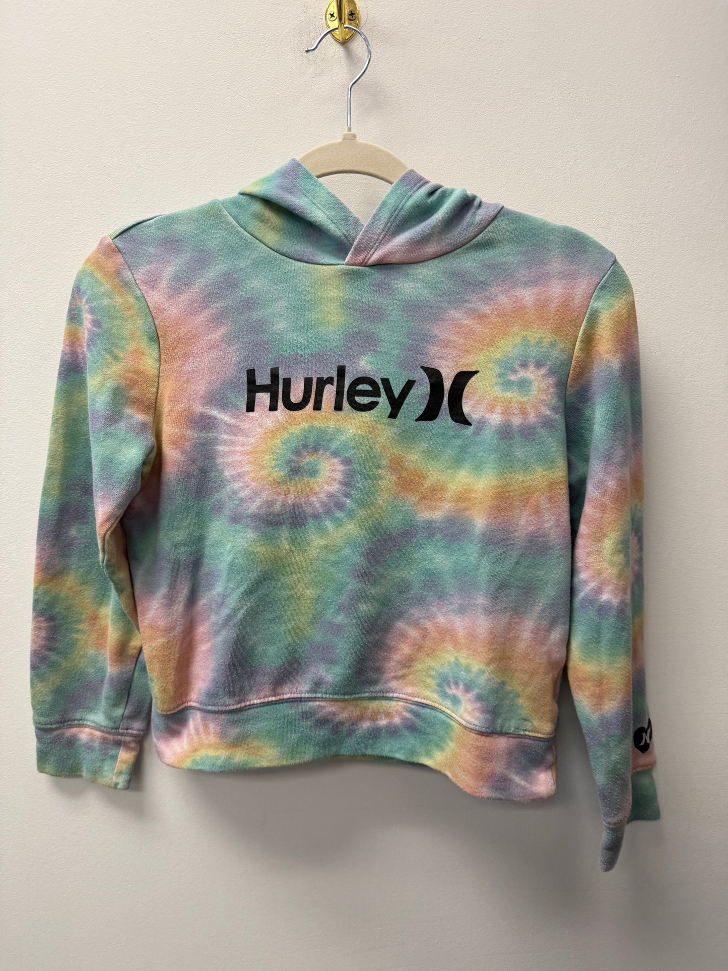 HURLEY TYE DYE HOODIE SIZE 12-13