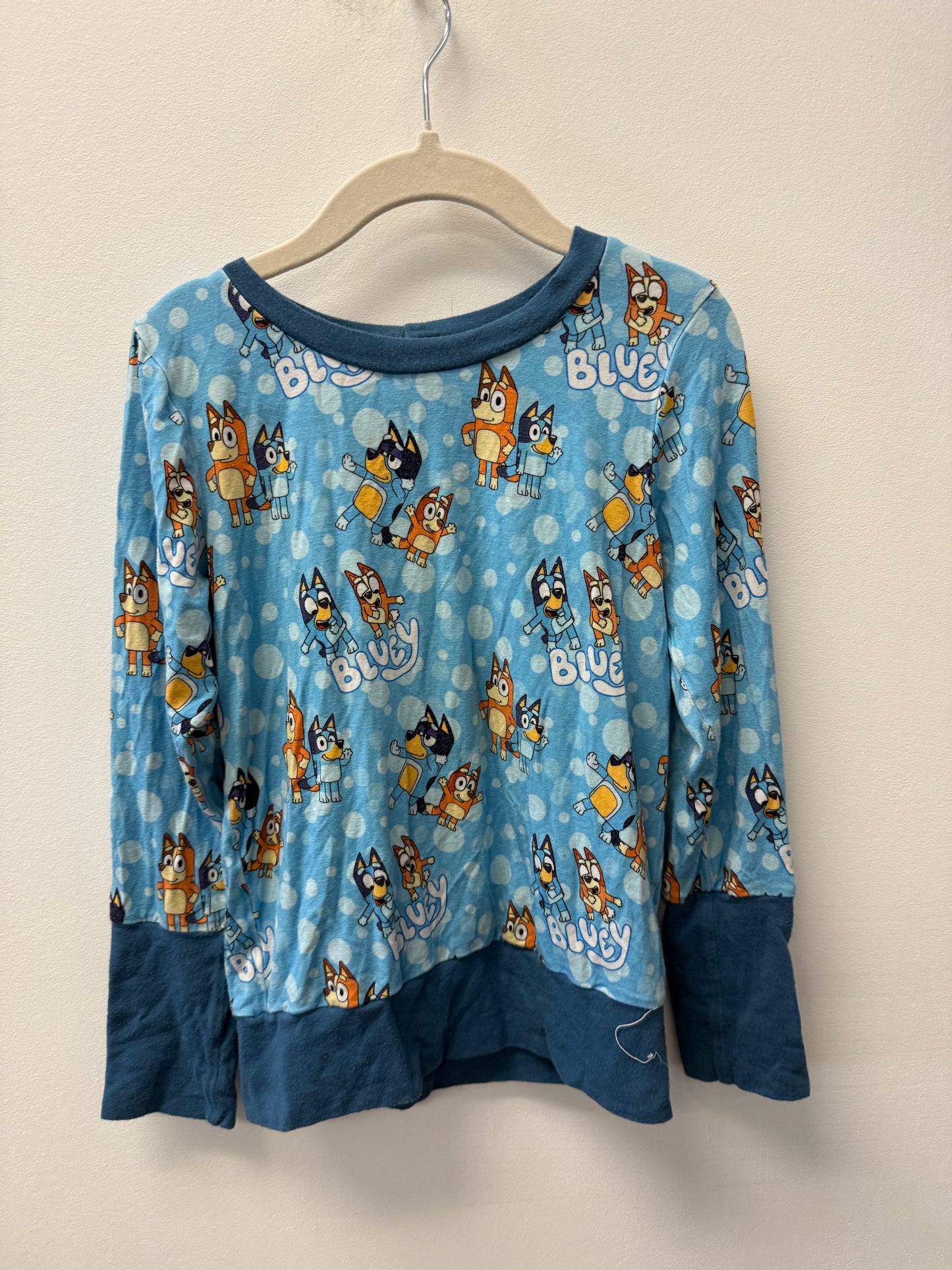 HANDMADE BLUEY SHIRT SIZE 5-7