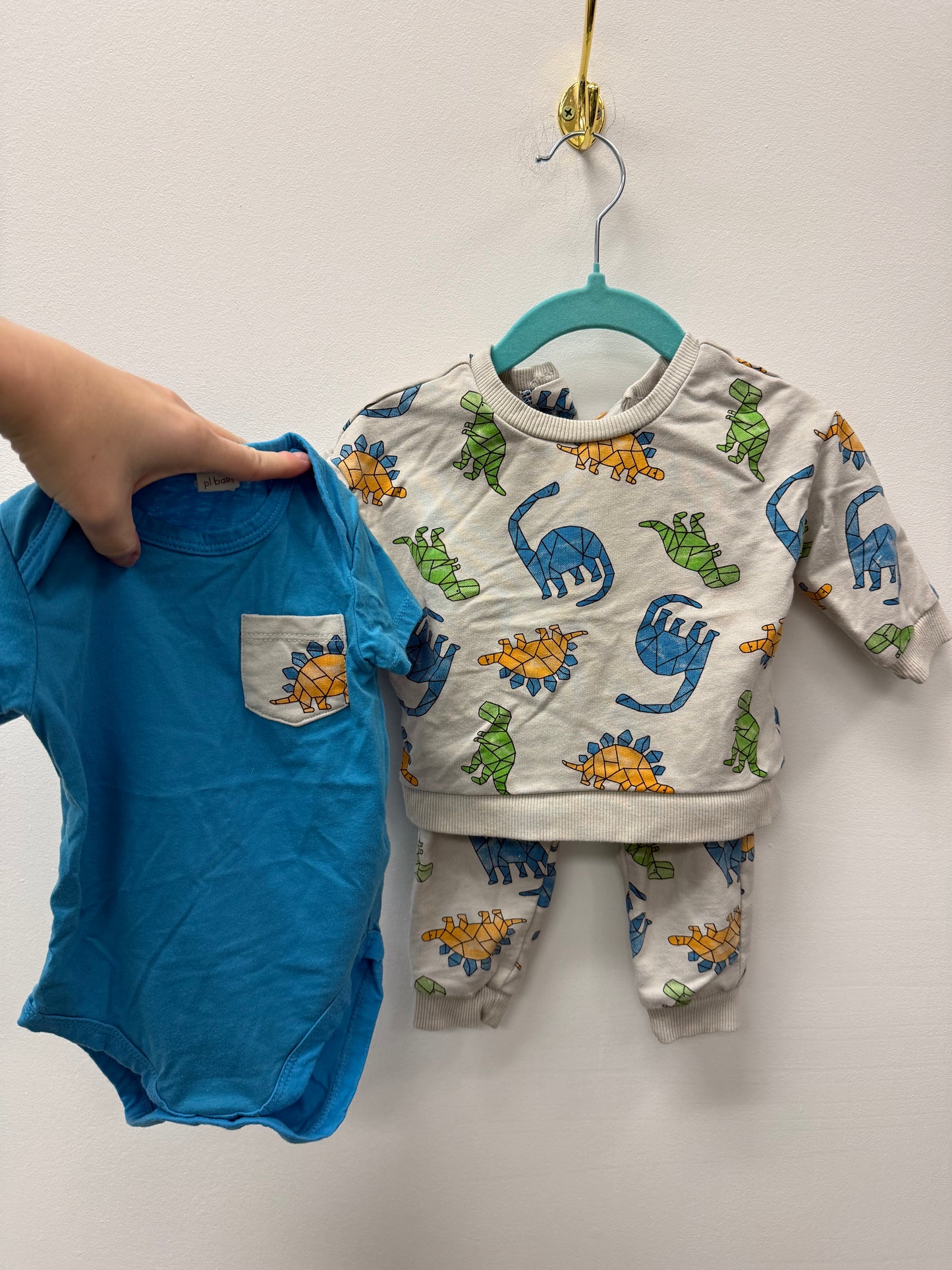 PL BABY 3 PIECE OUTFIT SIZE 9M