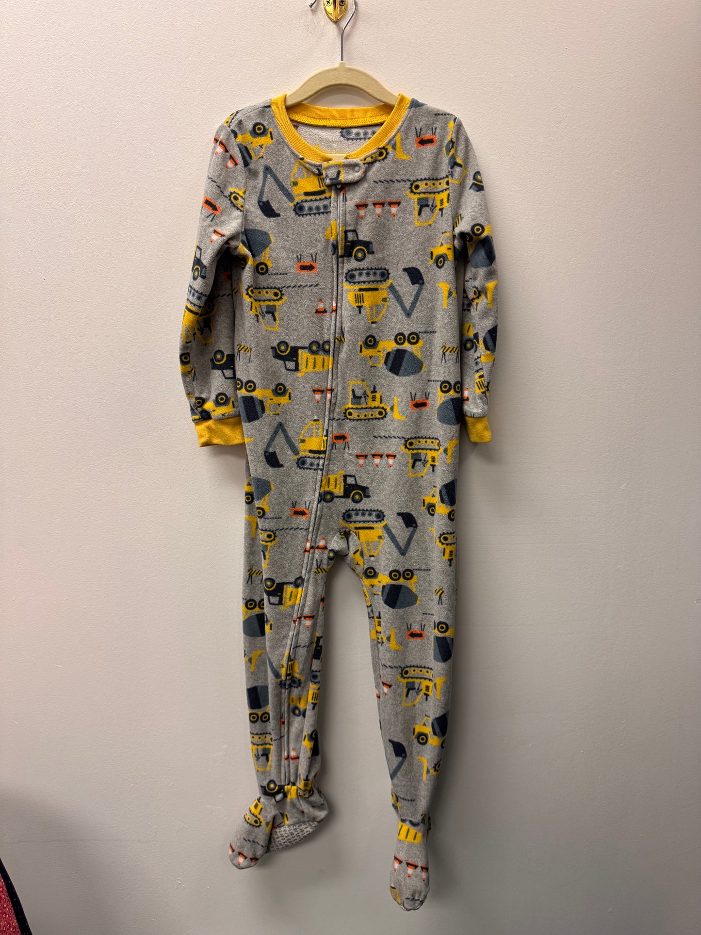 CARTERS FLEECE CONSTRUCTION SLEEPER SIZE 5T