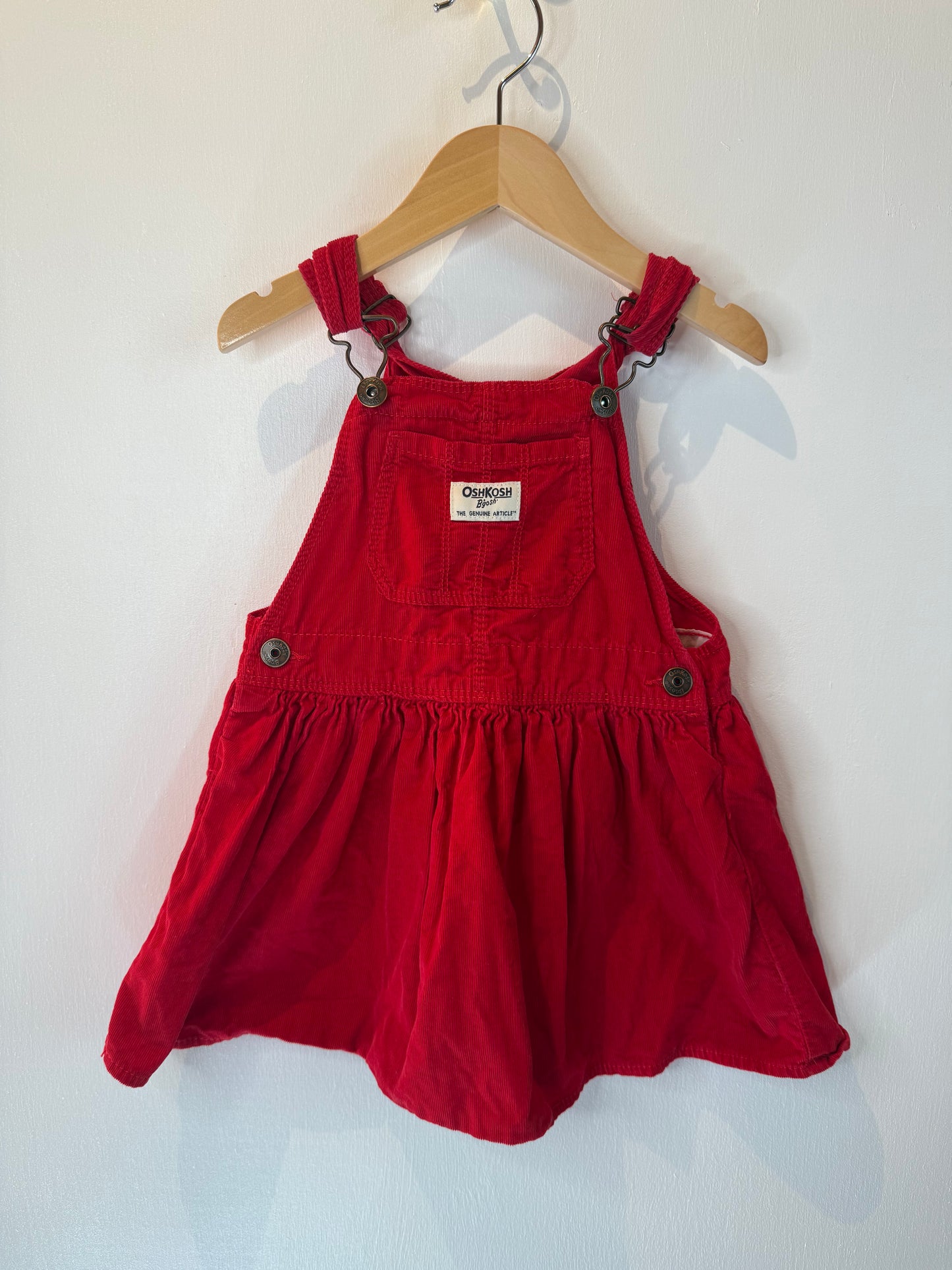 OSHKOSH RED SKIRTALL SIZE 4