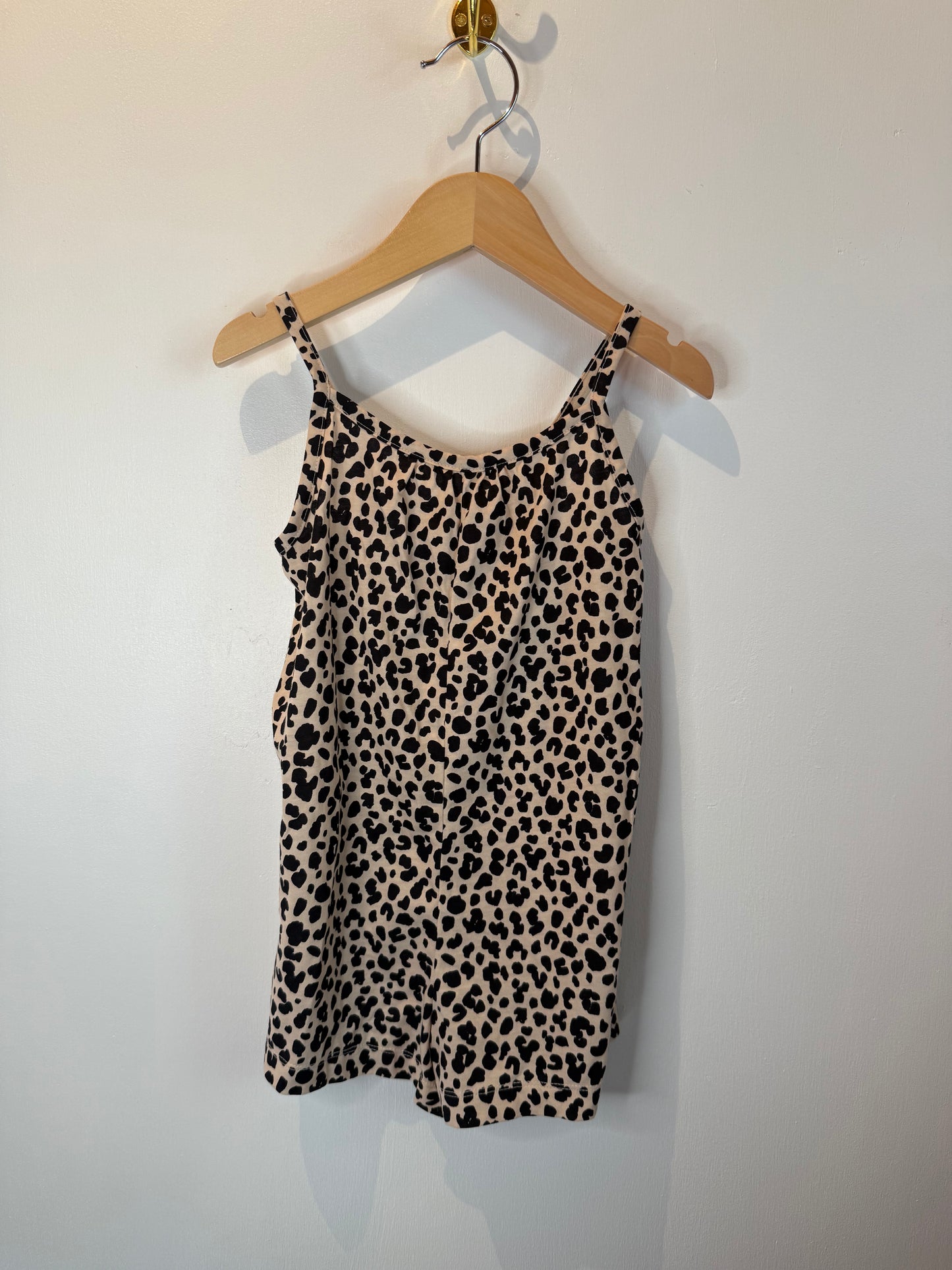 CHILDRENS PLACE CHEETAH PRINT ROMPER 4T