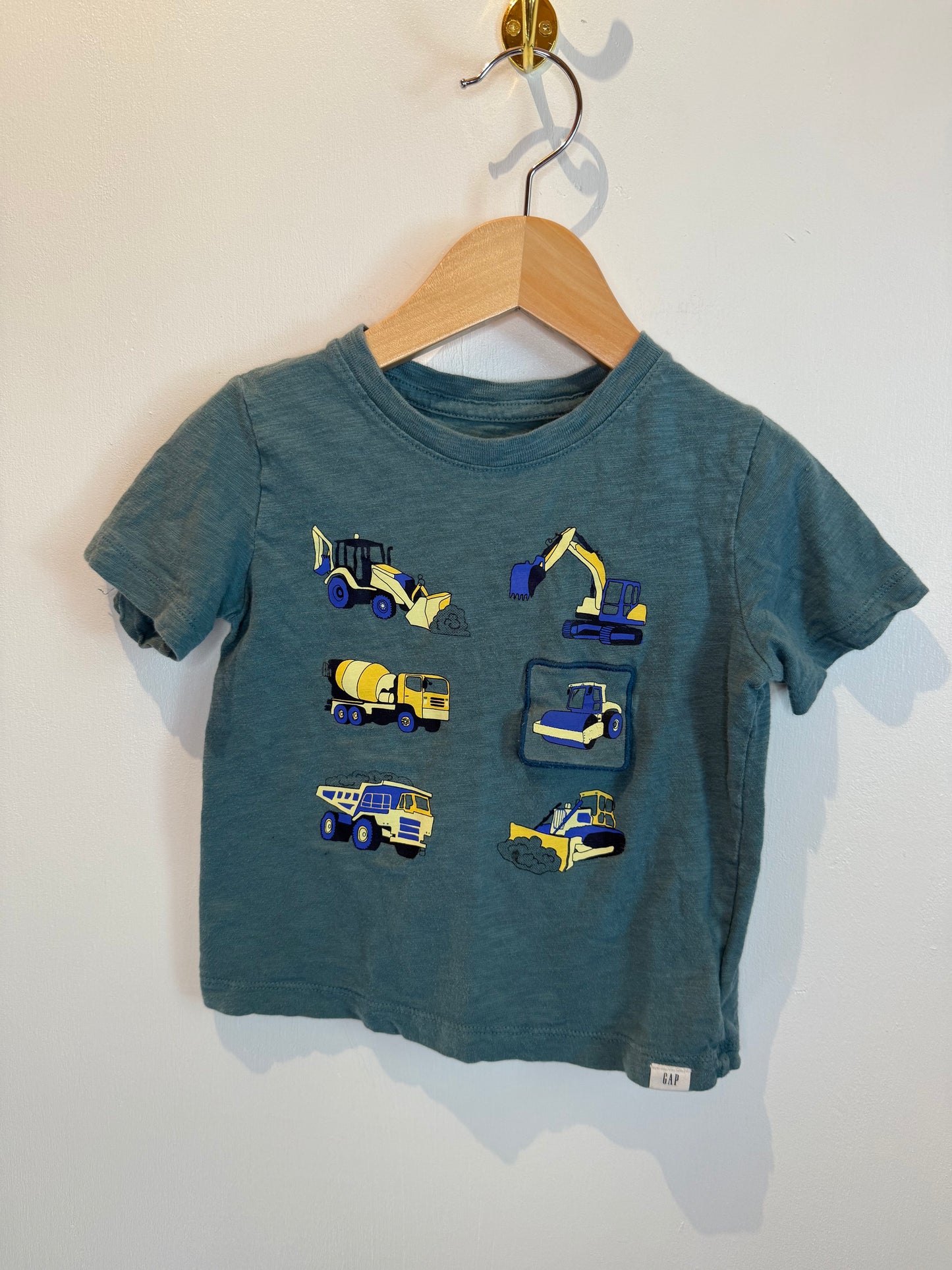 BABY GAP MACHINERY SHIRT SIZE 3