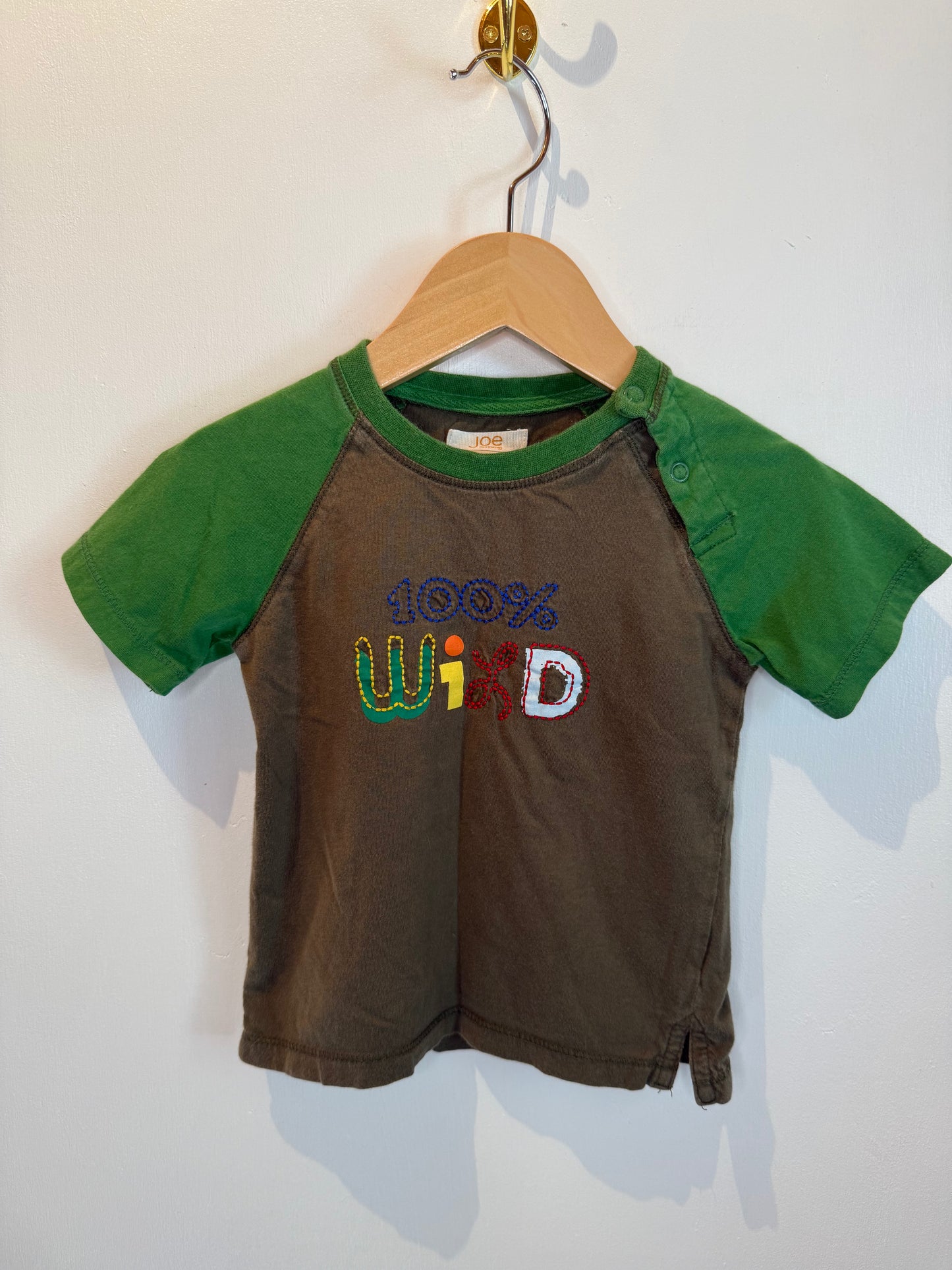 JOE FRESH 100% WILD SHIRT 18-24M