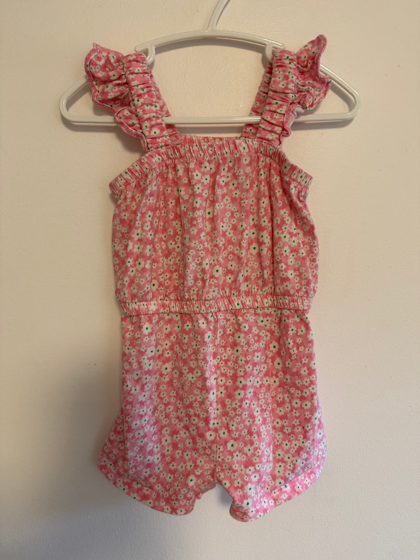 OLD NAVY DAISY ROMPER SIZE 18-24M