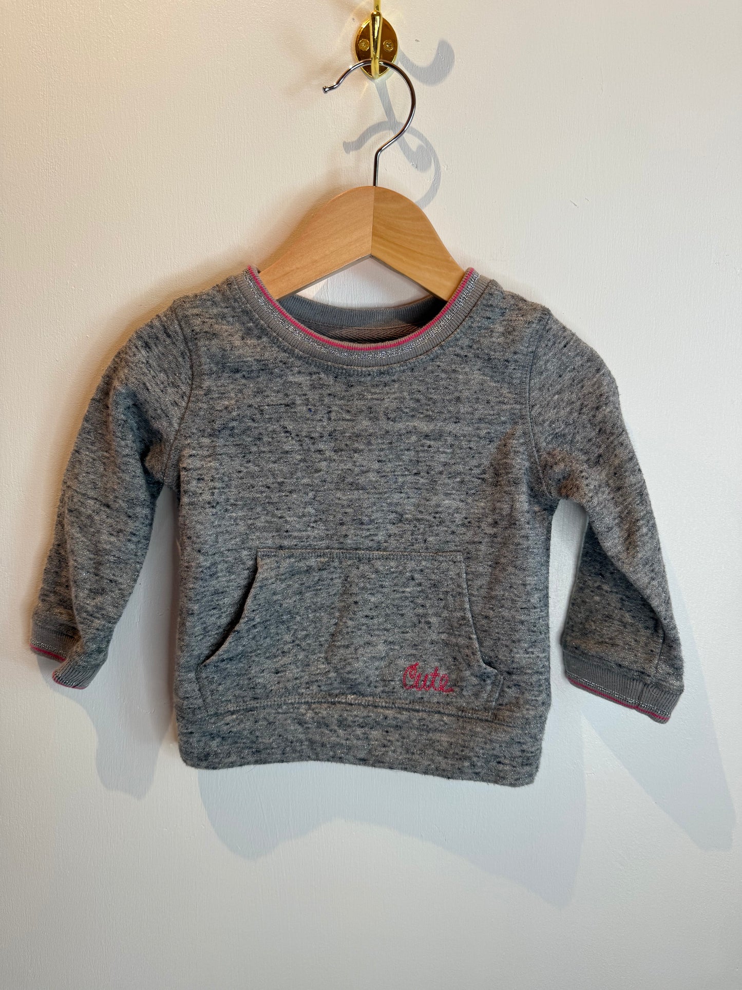 JOE FRESH SPARKLE CREW SIZE 1T