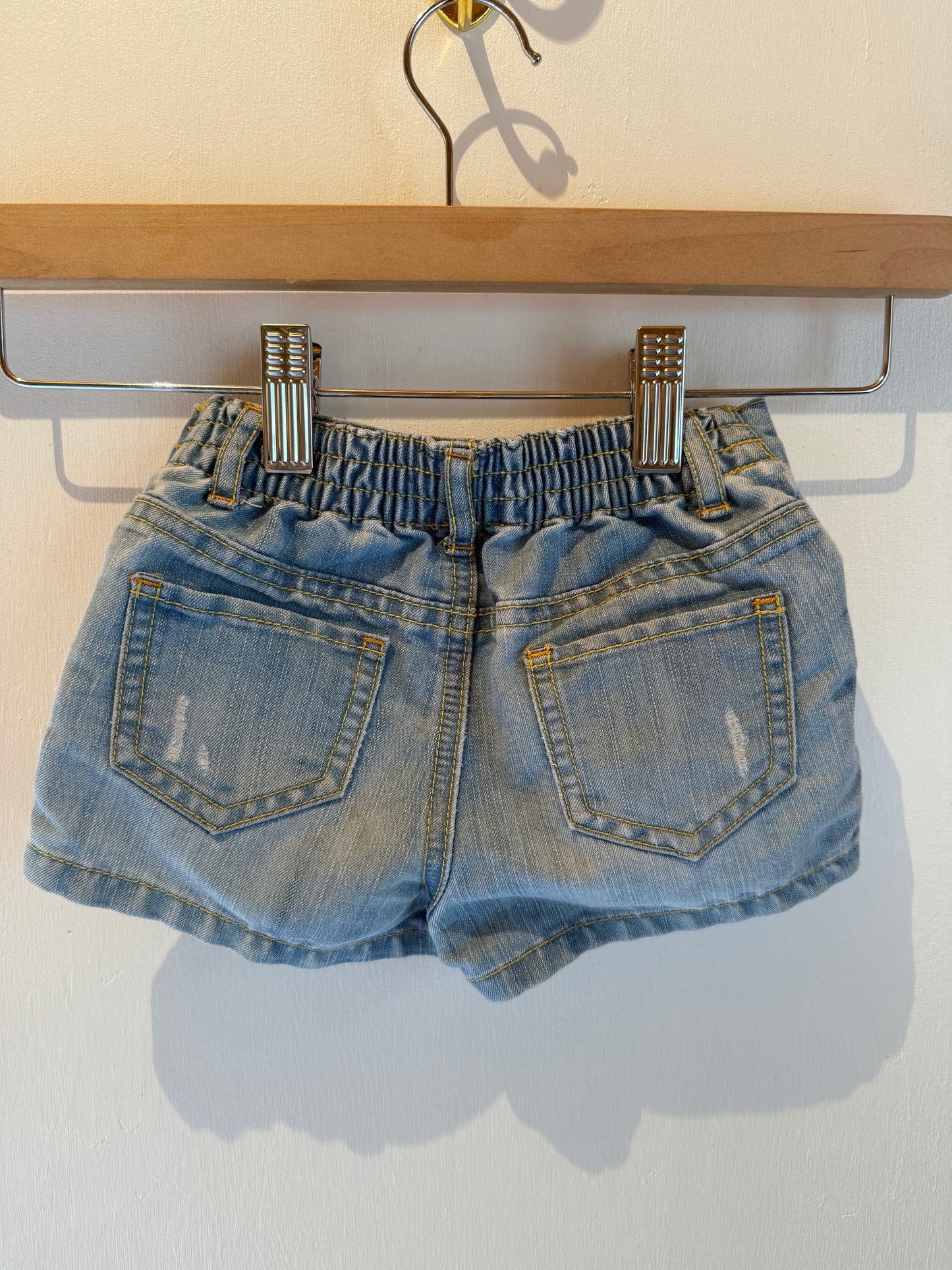 OLD NAVY DENIM SHORTS 12-18M