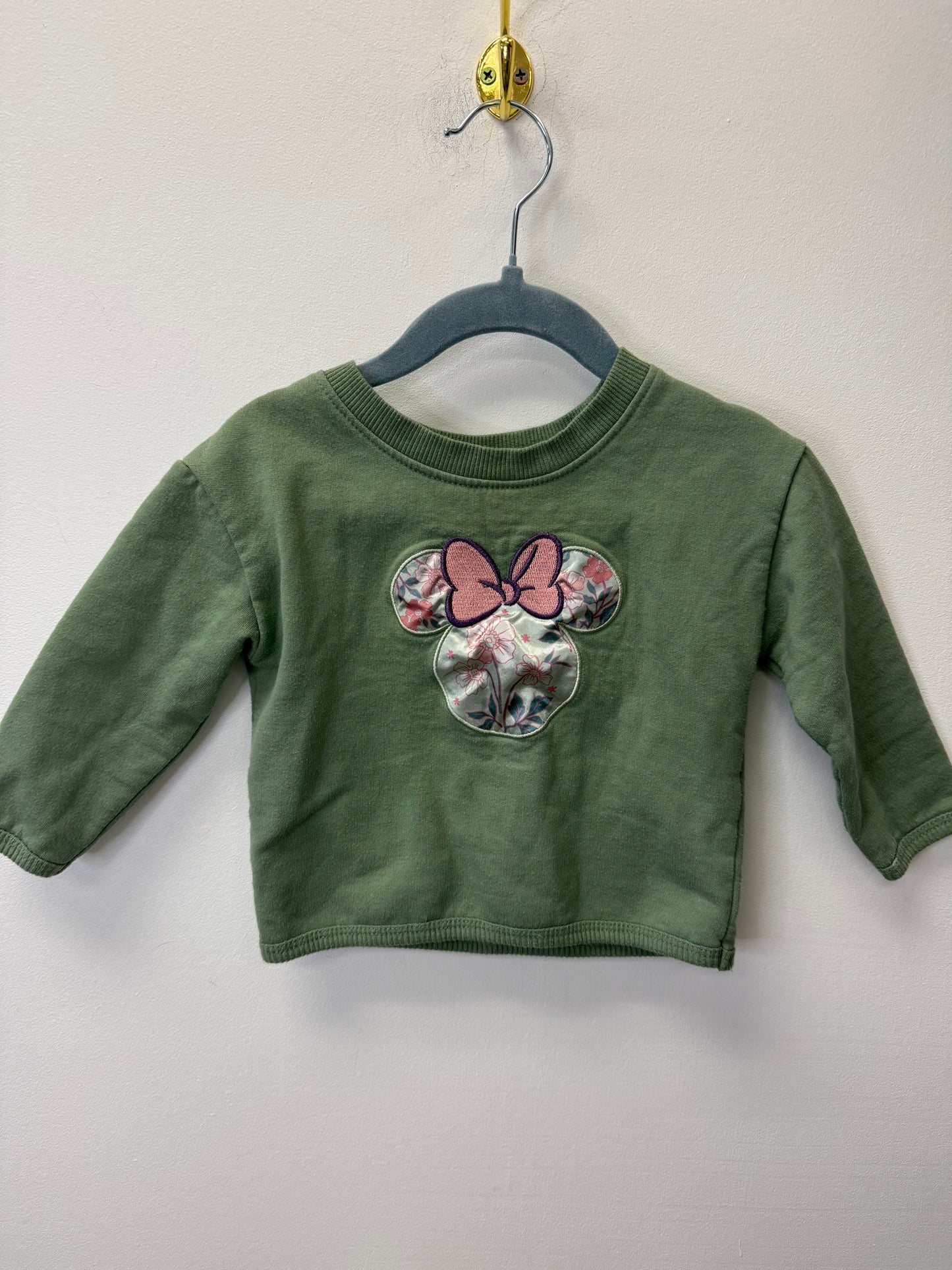 DISNEY MINNIE CREW SIZE 12-18M