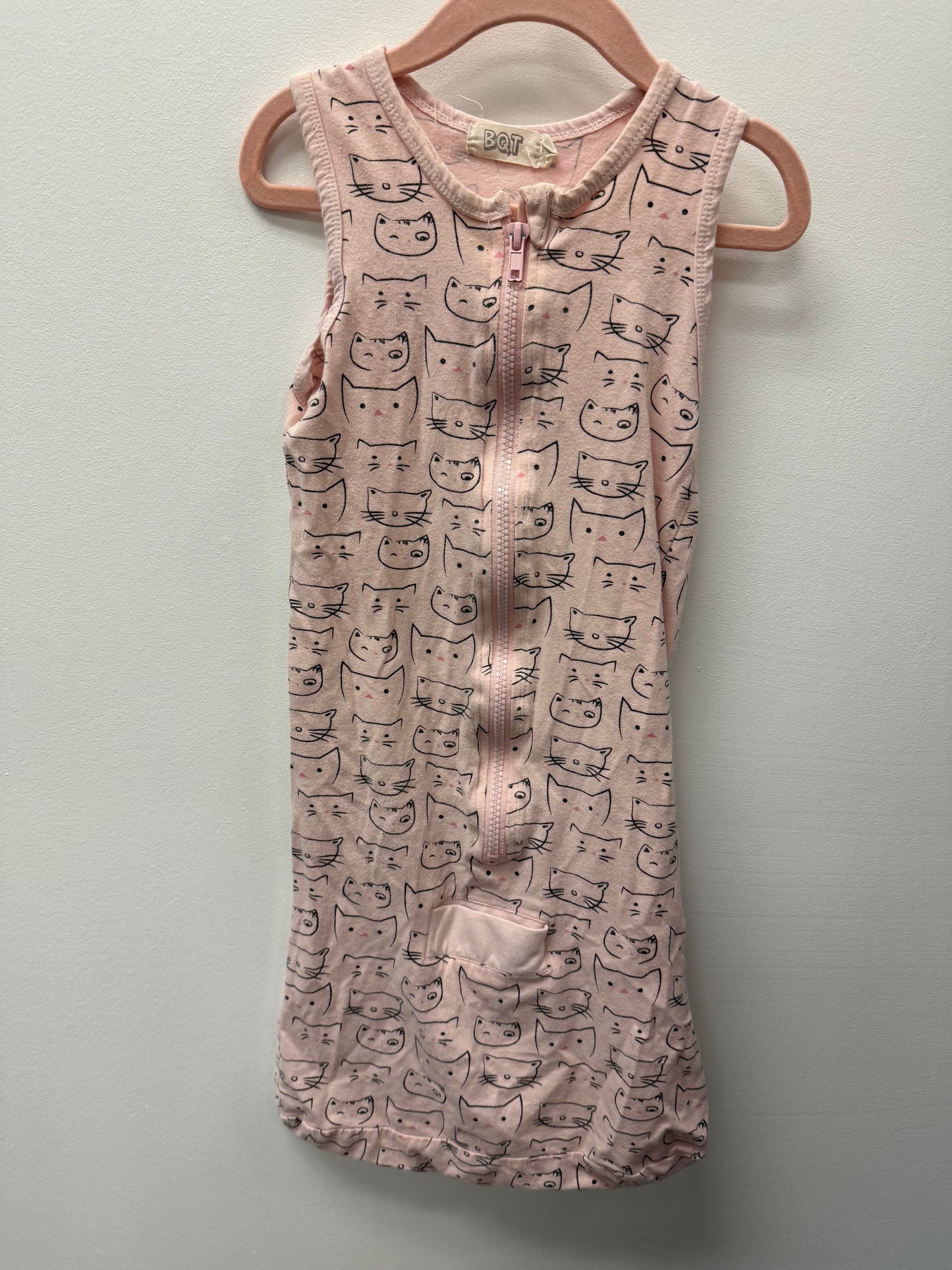 BQT CAT SLEEPSACK SIZE 6-12M
