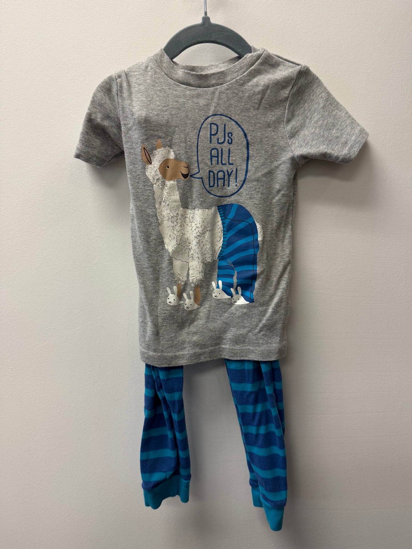 CARTERS LLAMA PJ'S SIZE 4T