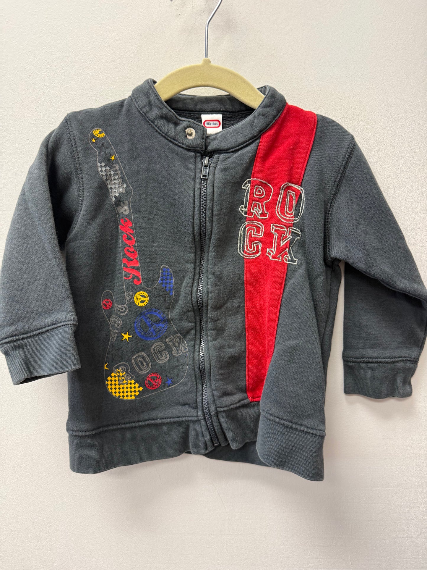 LITTLE TIKES GUITAR SWEATER SIZE 12-18M