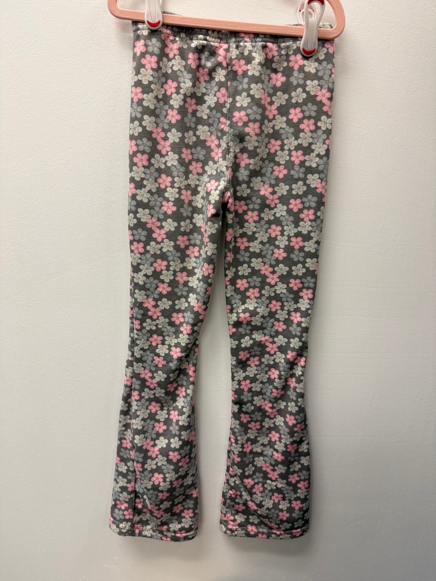 SHOSHO FLEECE LINED FLARE PANTS SIZE 10-12
