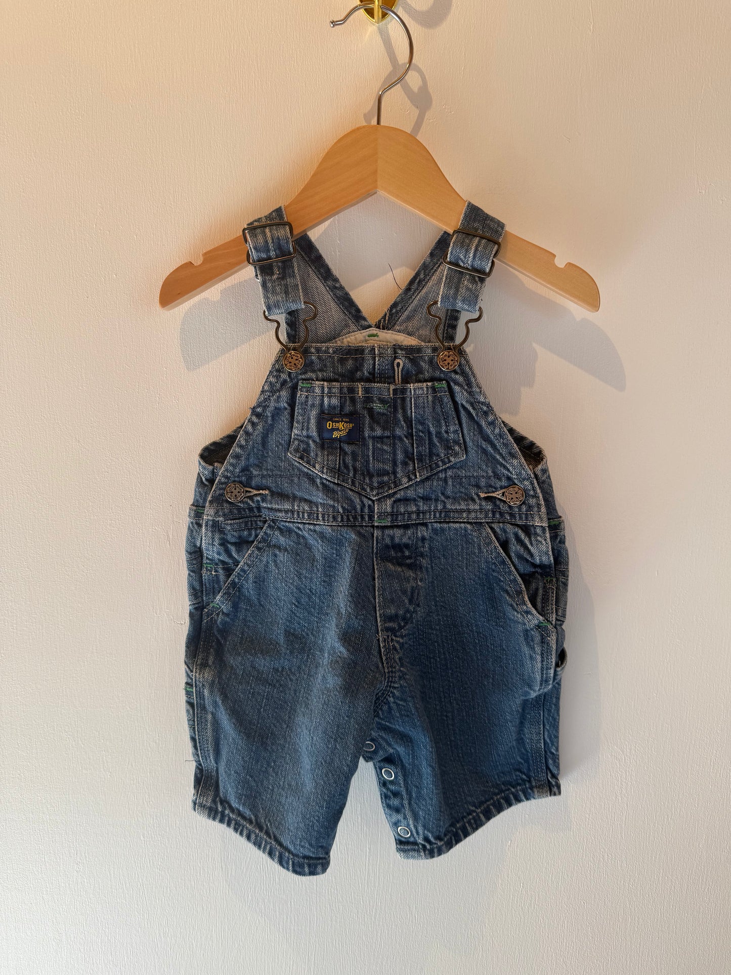 OSHKOSH OVERALLS 0-3M
