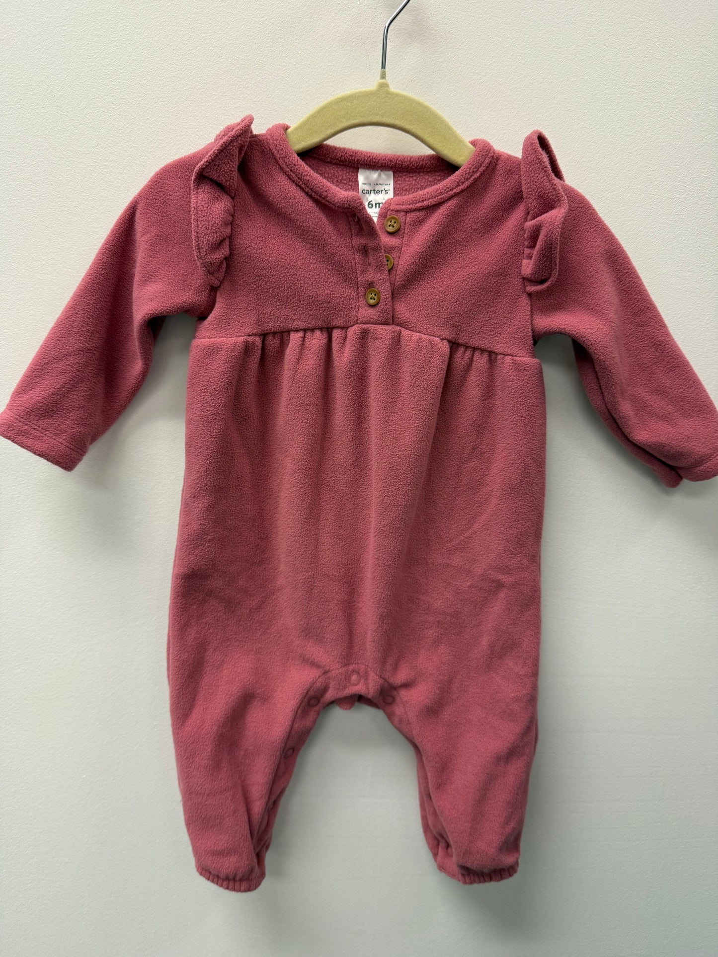 CARTERS FLEECE ONE PIECE SIZE 6M