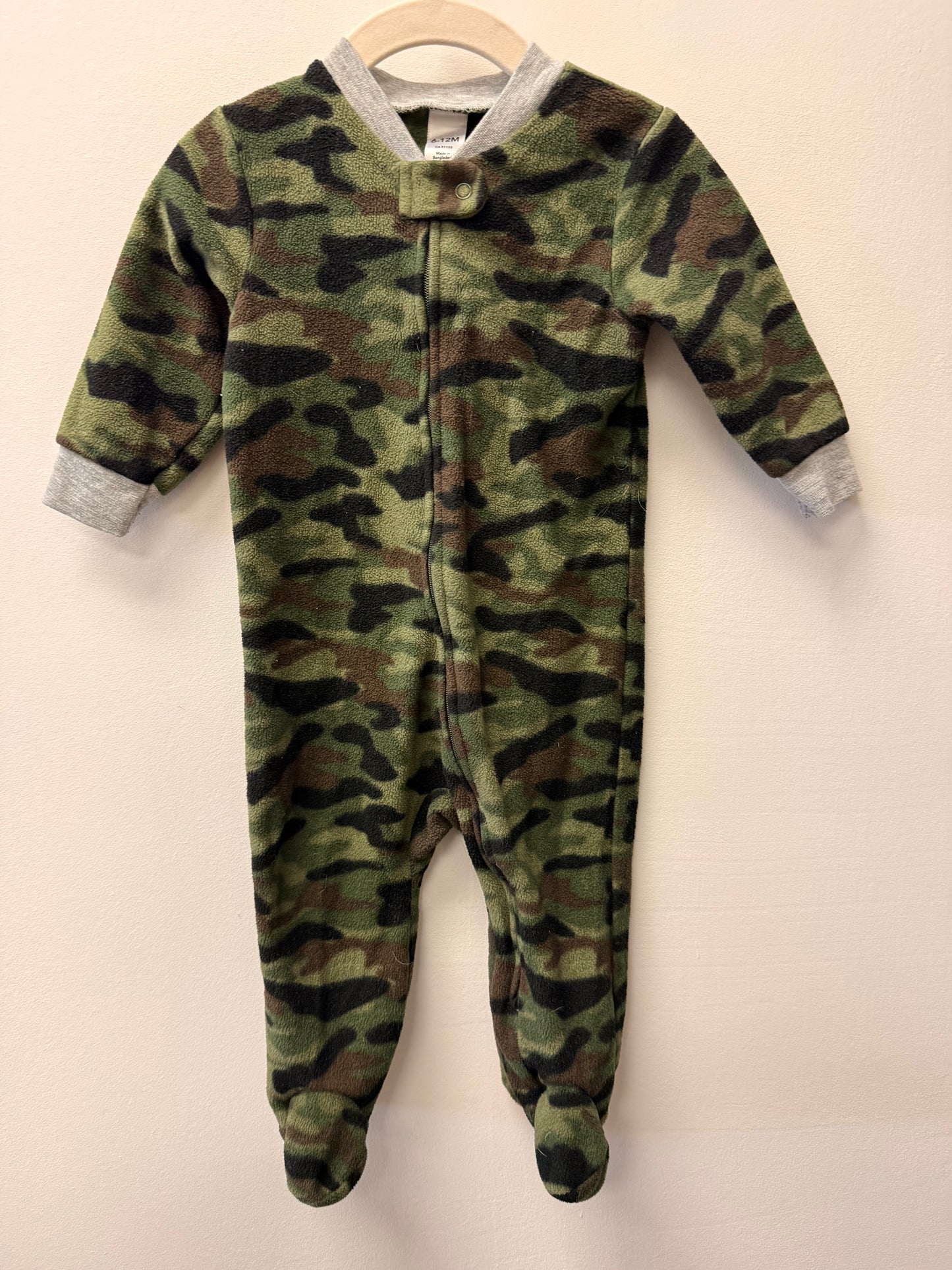 GEORGE FLEECE CAMO SLEEPER SIZE 6-12M
