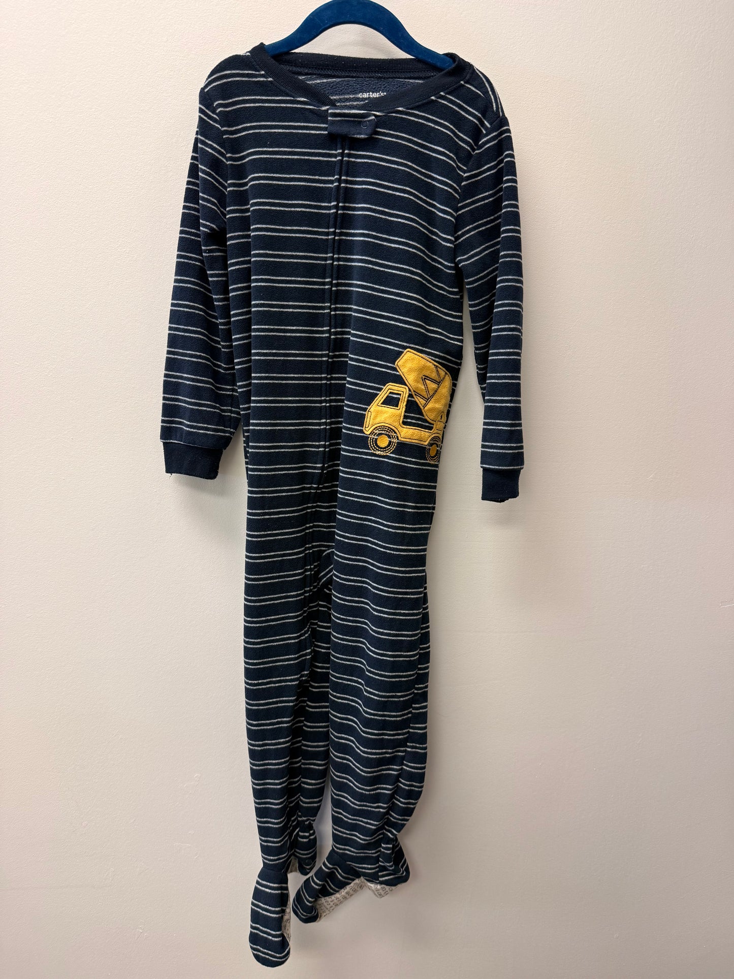 CARTERS FLEECE TRUCK SLEEPER SIZE 5T