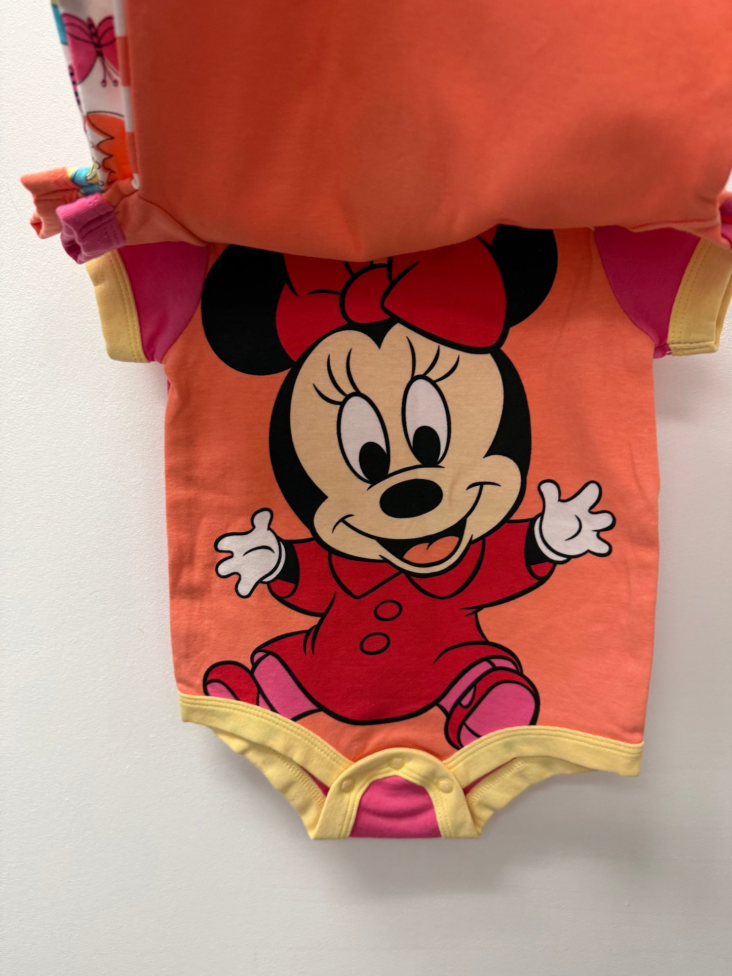 NWOT DISNEY 3 PACK OF ONESIES SIZE 12M