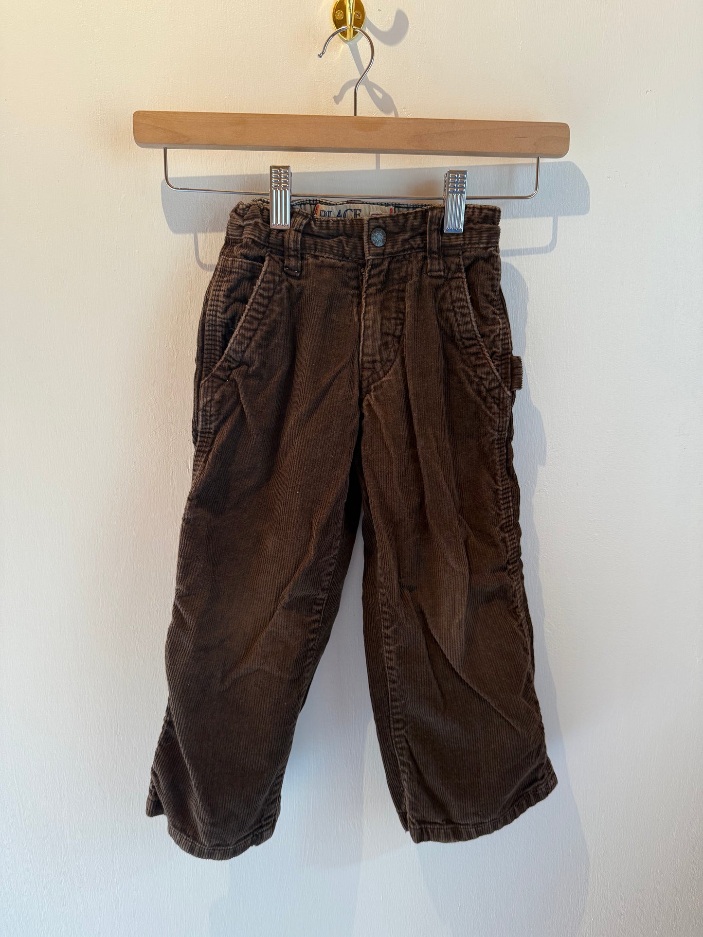 CHILDRENS PLACE CORDUROY CARPENTER PANTS 4T