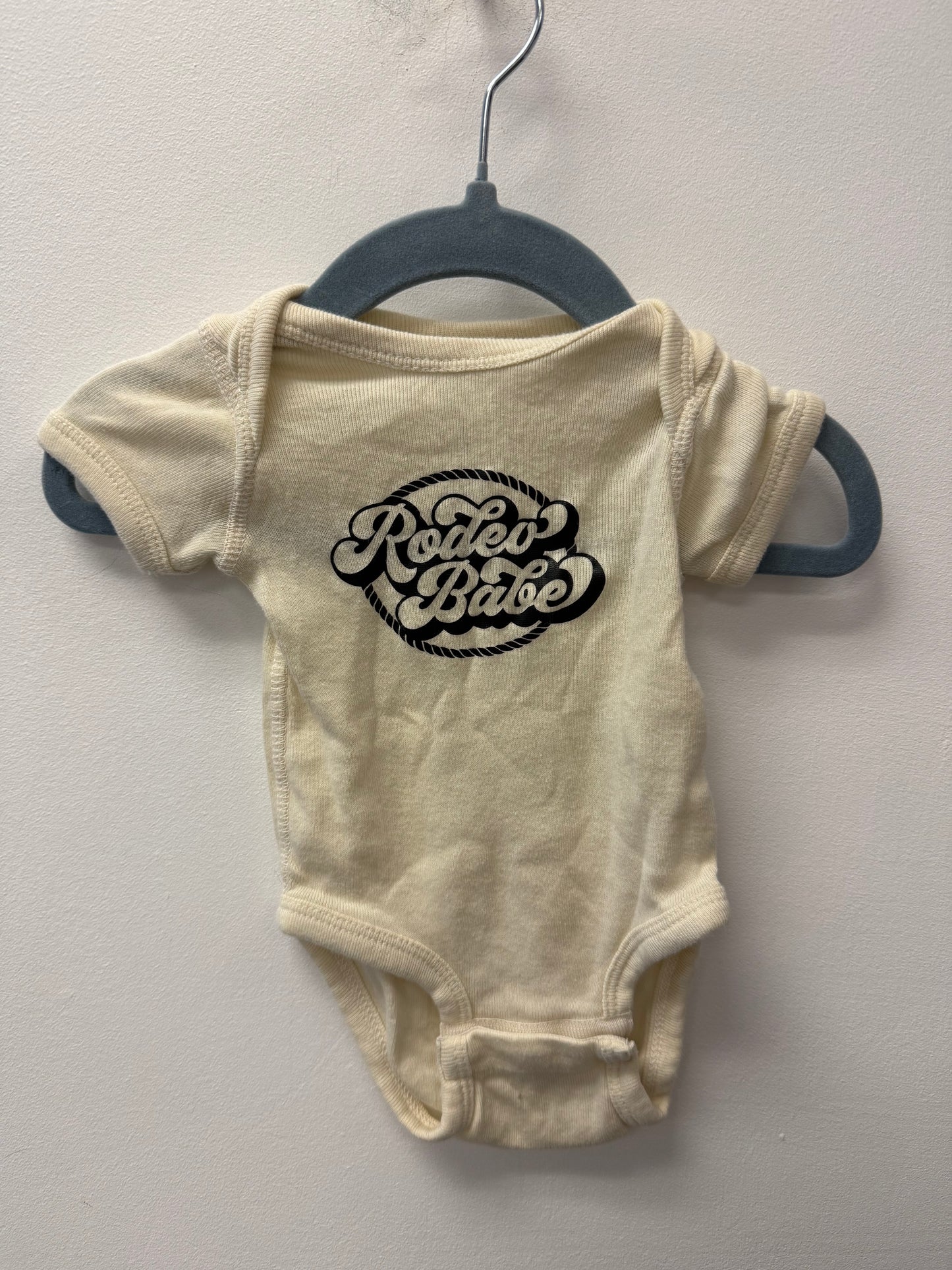 RODEO BABE NEWBORN ONESIE