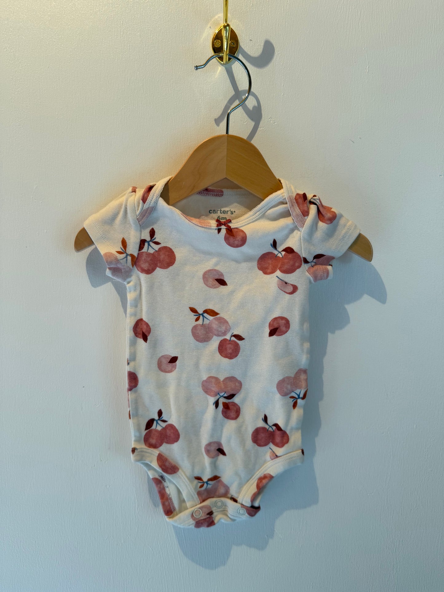 CARTERS FRUIT ONESIE 6M