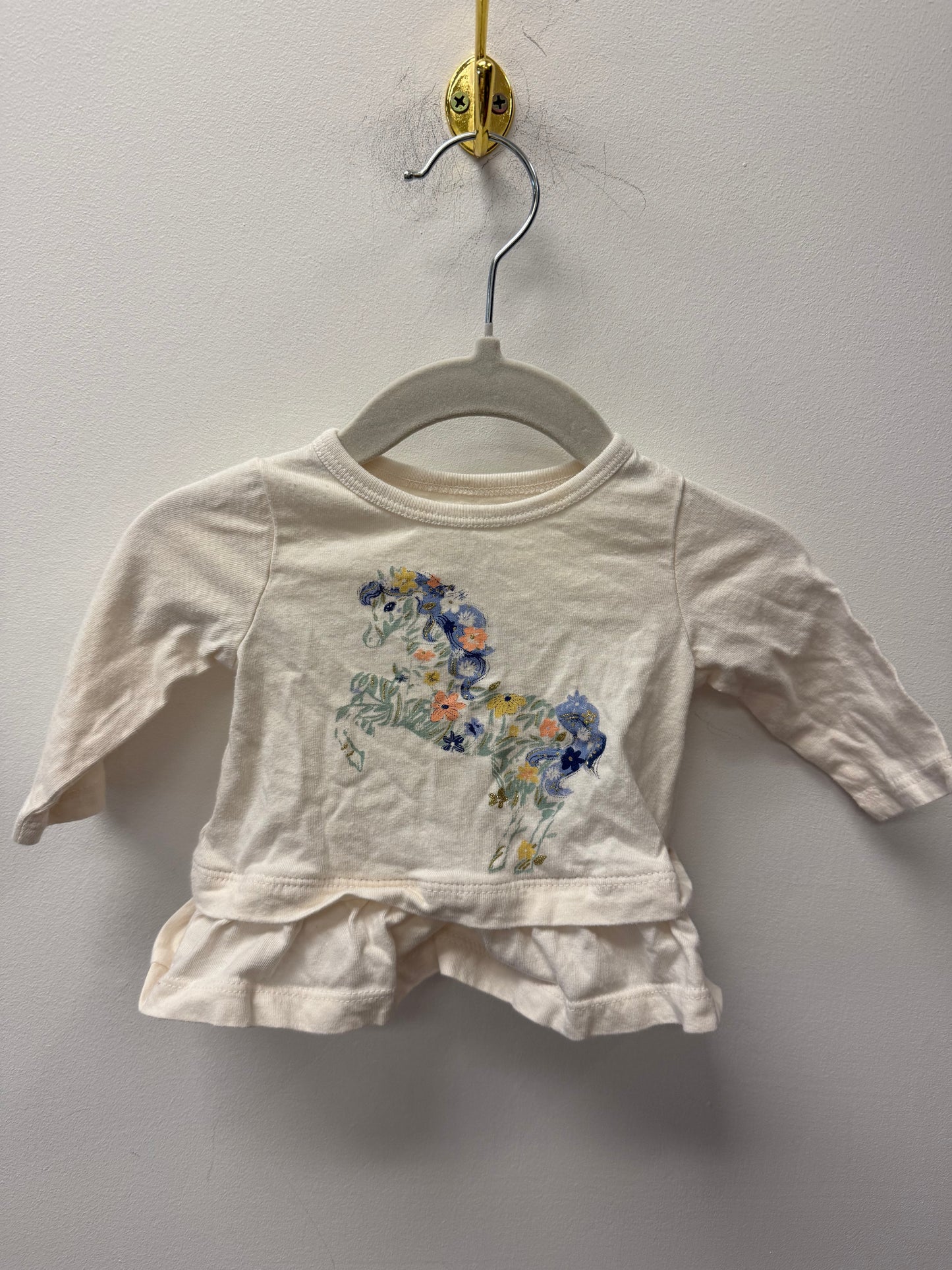 CARTERS HORSE SHIRT SIZE 3M