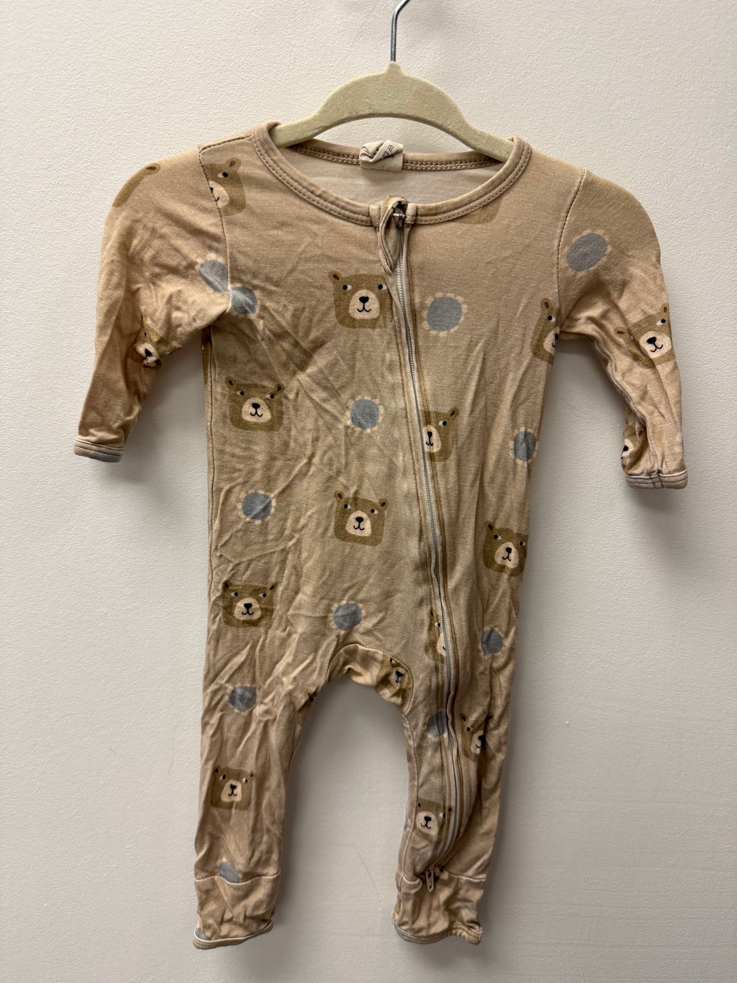 LARKSPUR BAMBOO BEAR SLEEPER SIZE 0-3M