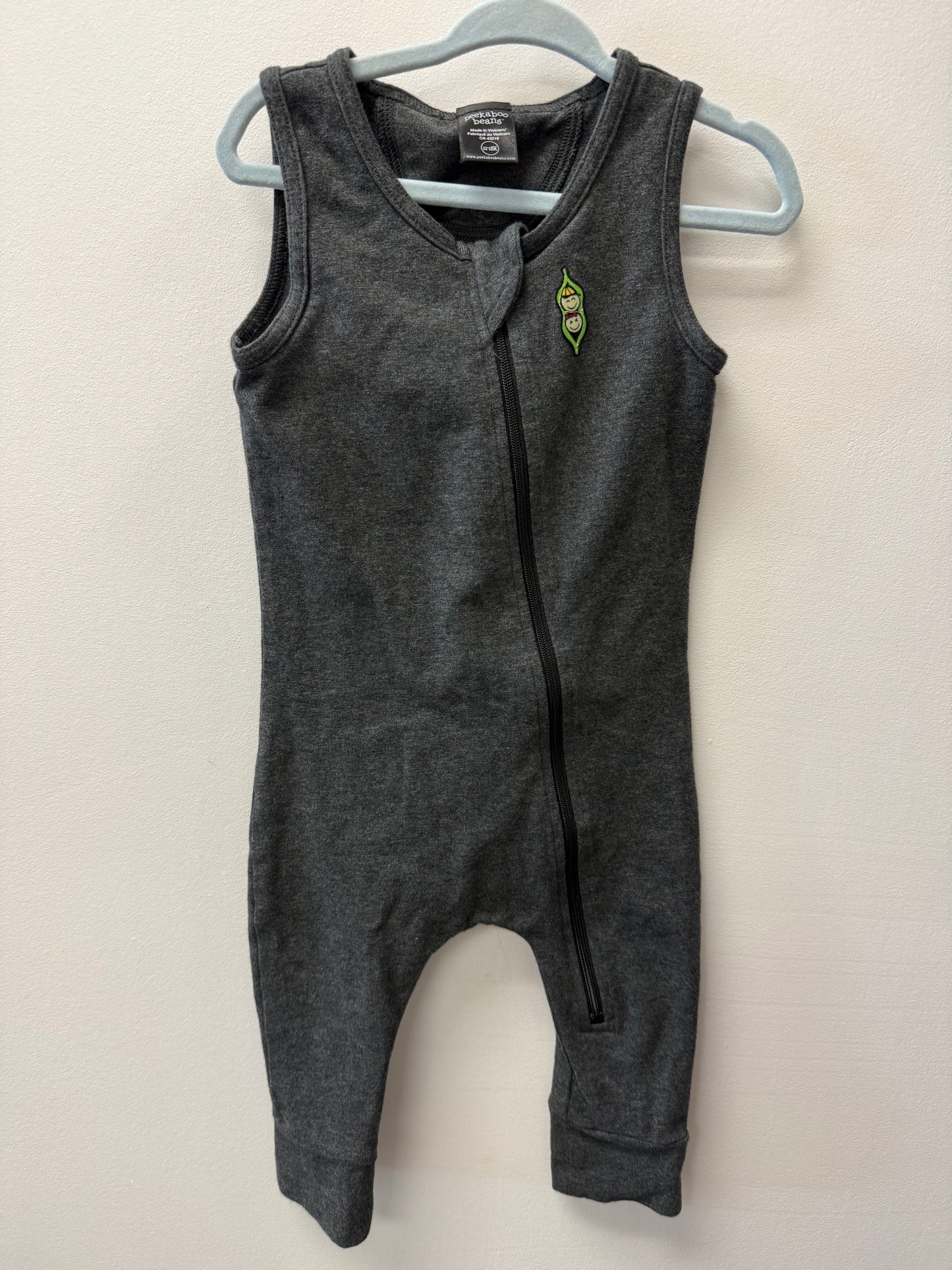 PEAKABOO BEANS ROMPER SIZE 12-18M