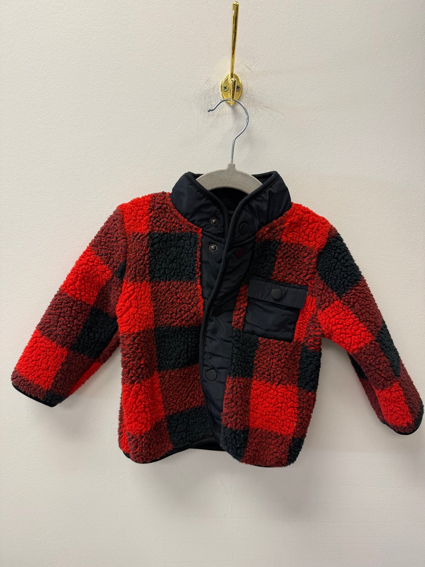 JOE FRESH PLAID JACKET SIZE 12-18M