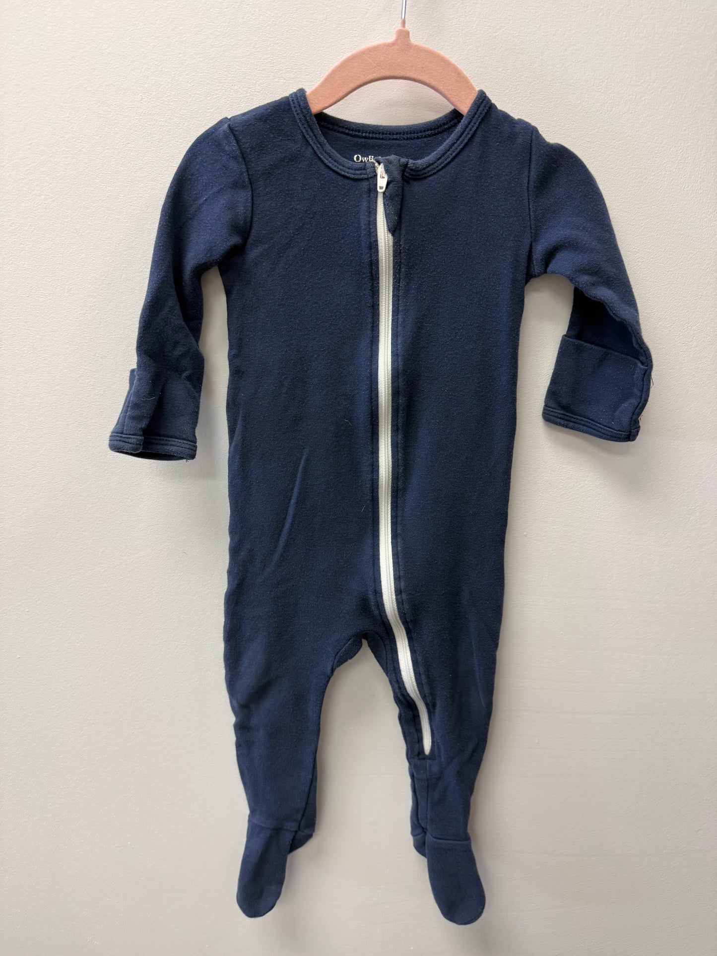 OWLIVIA BLUE SLEEPER SIZE 6-12M