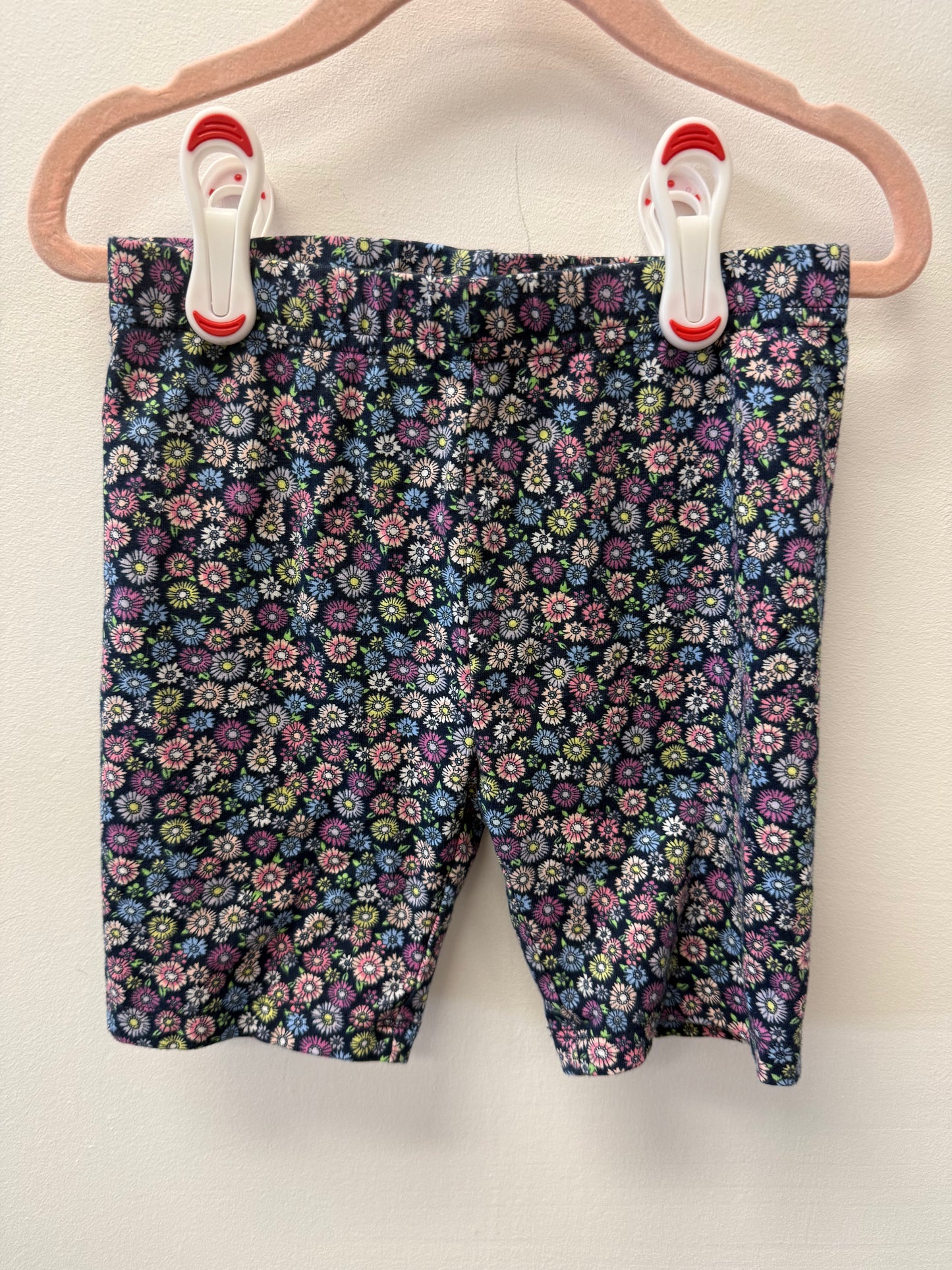 GEORGE FLORAL BIKER SHORTS SIZE 6