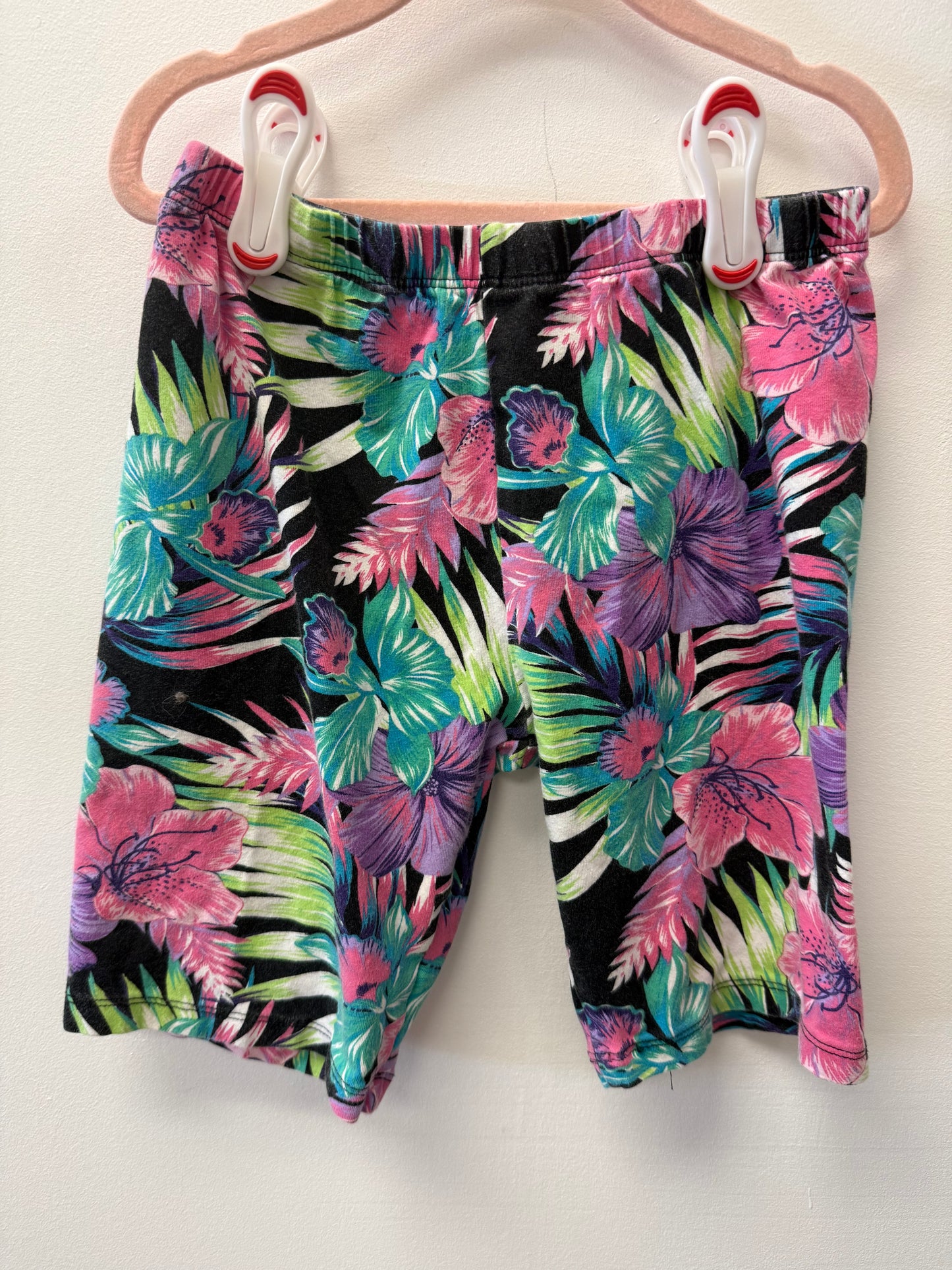 CHILDRENS PLACE TROPICAL BIKER SHORTS SIZE 10-12