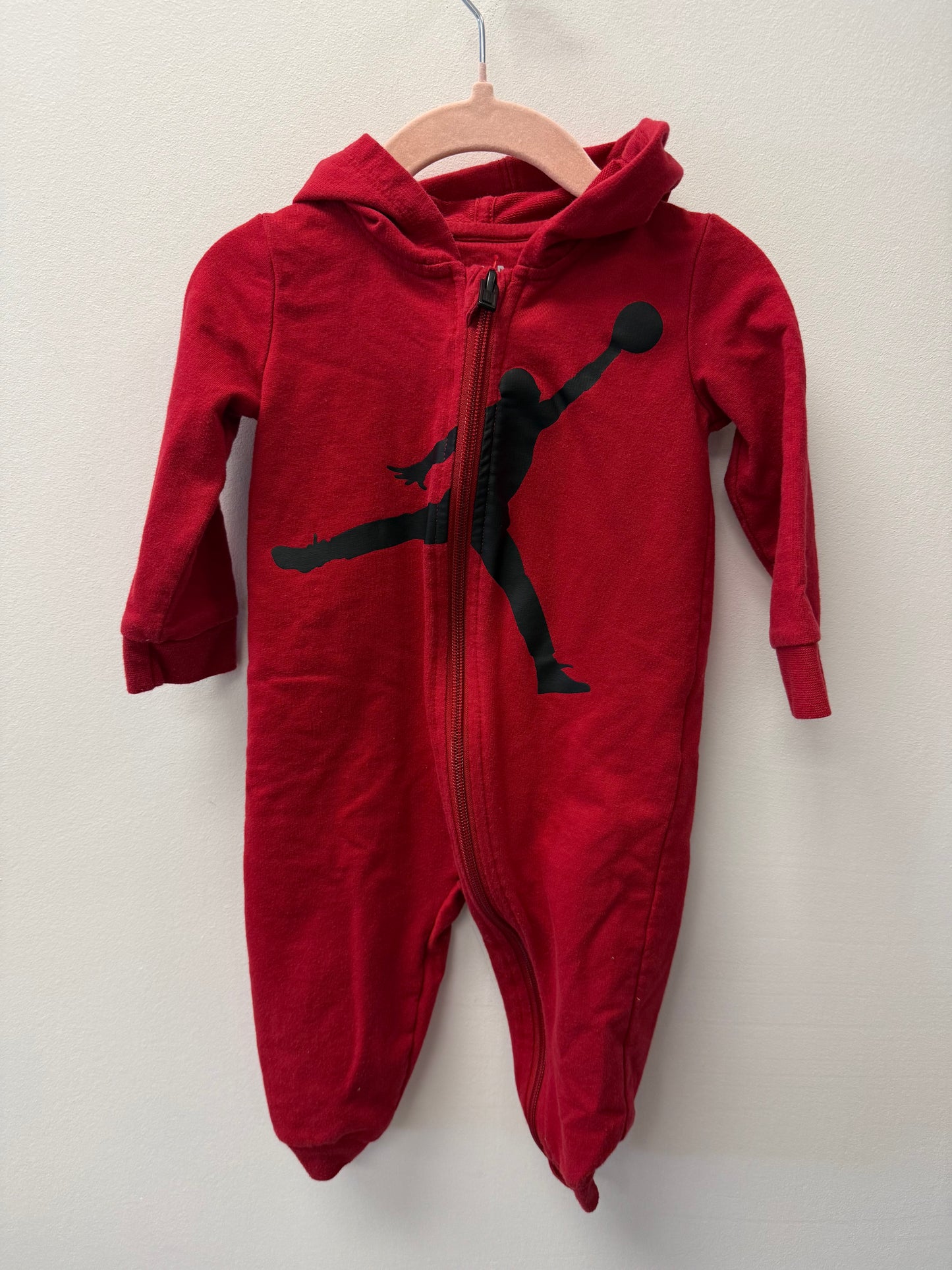JORDAN HOODED ONE PIECE SIZE 12M