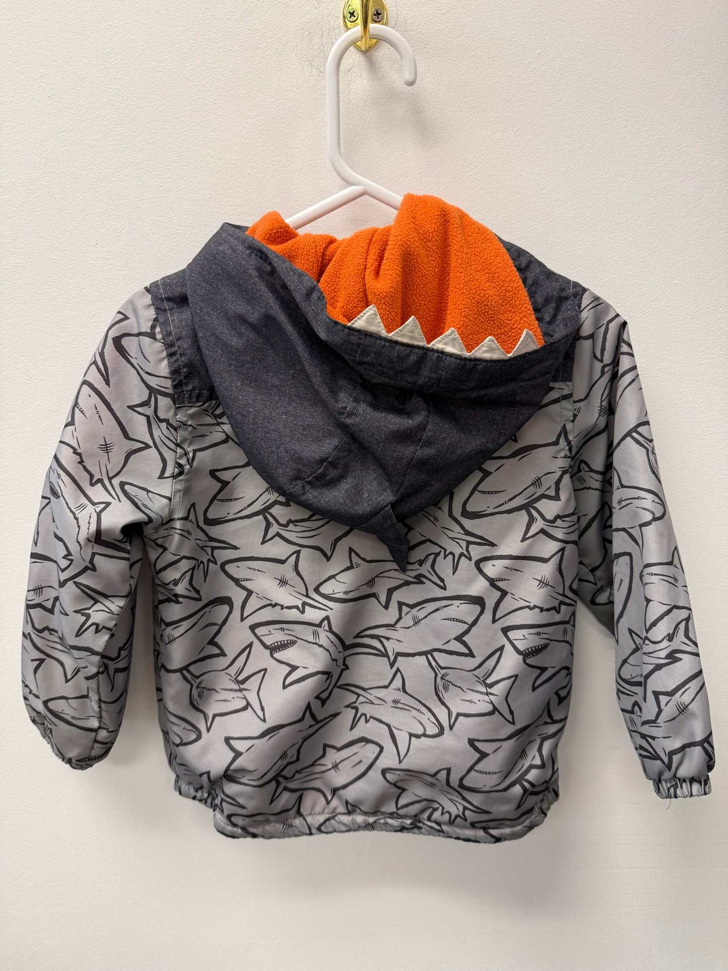 OSHKOSH SHARK RAIN COAT SIZE 2T