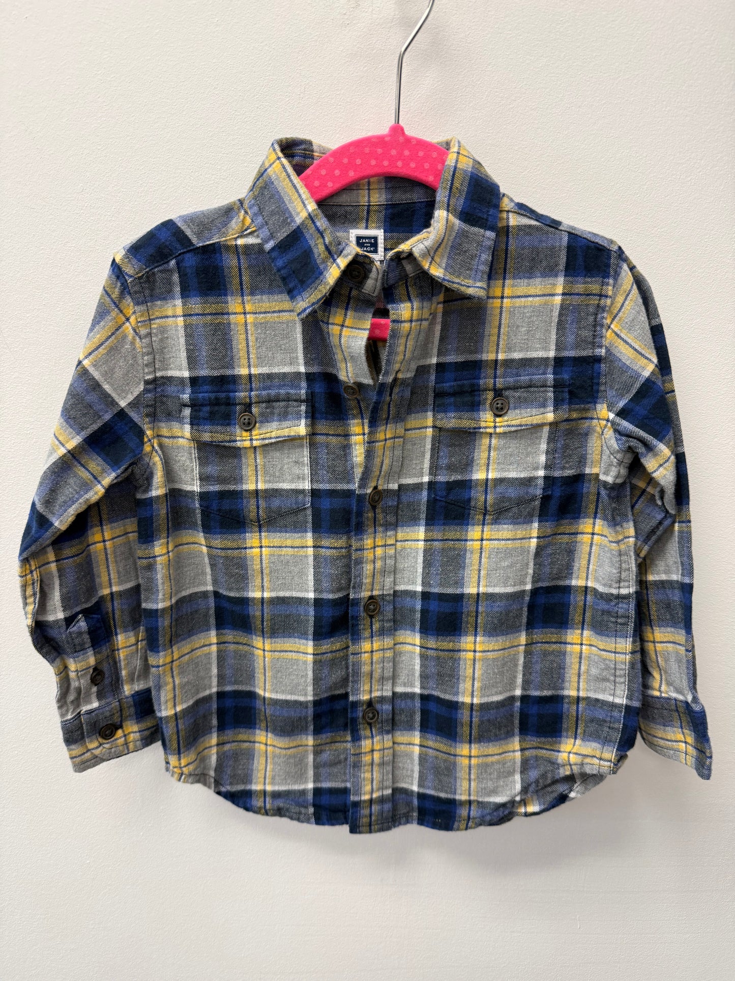 JANIE & JACK PLAID SIZE 2T