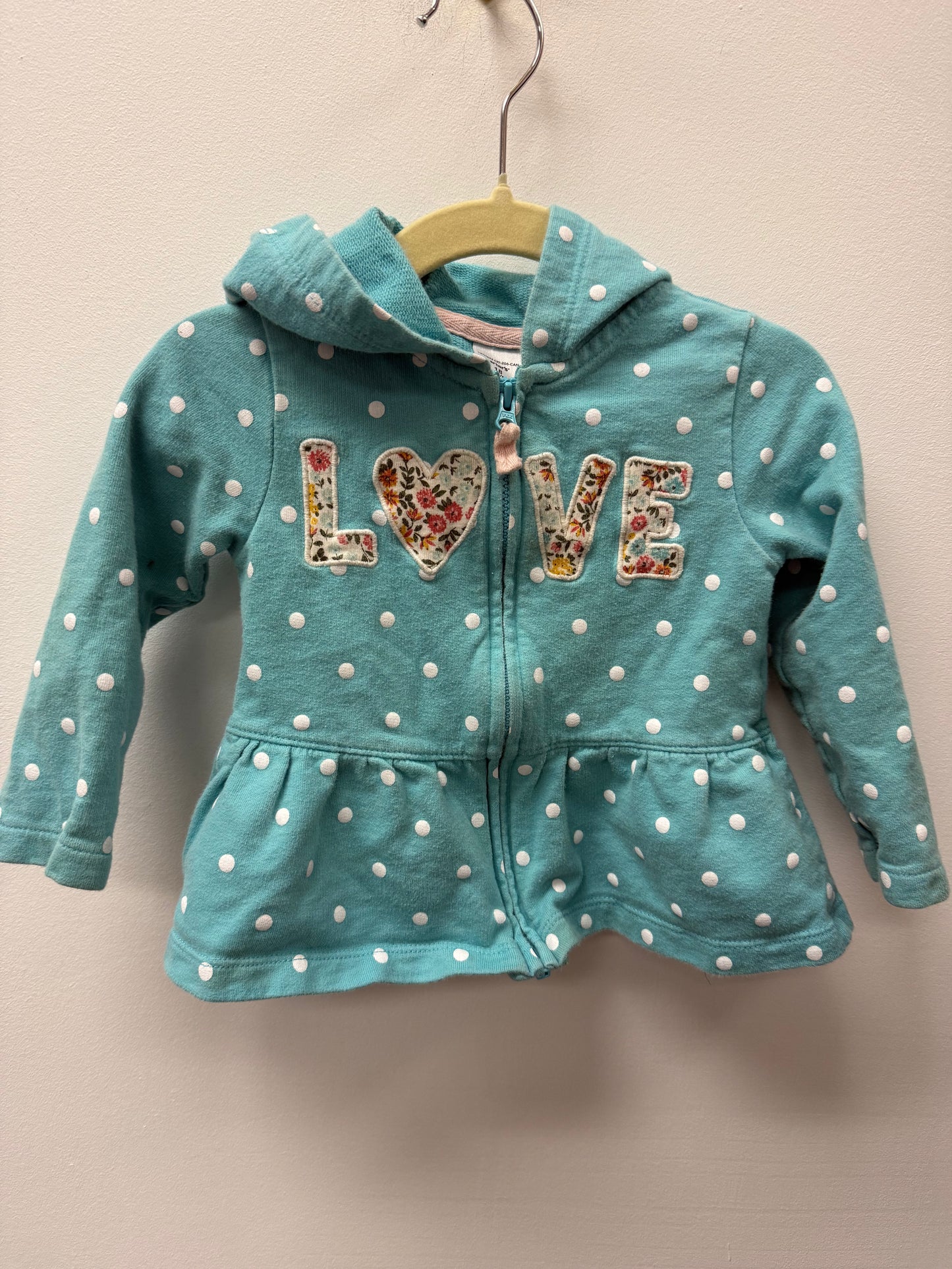 CARTERS LOVE SWEATER SIZE 18M
