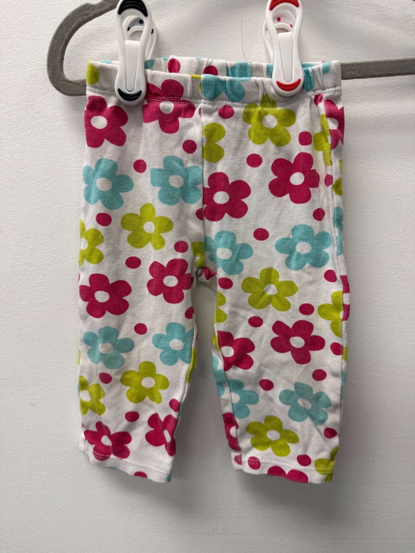 UNKNOWN BRAND DAISY LEGGINGS SIZE 9M