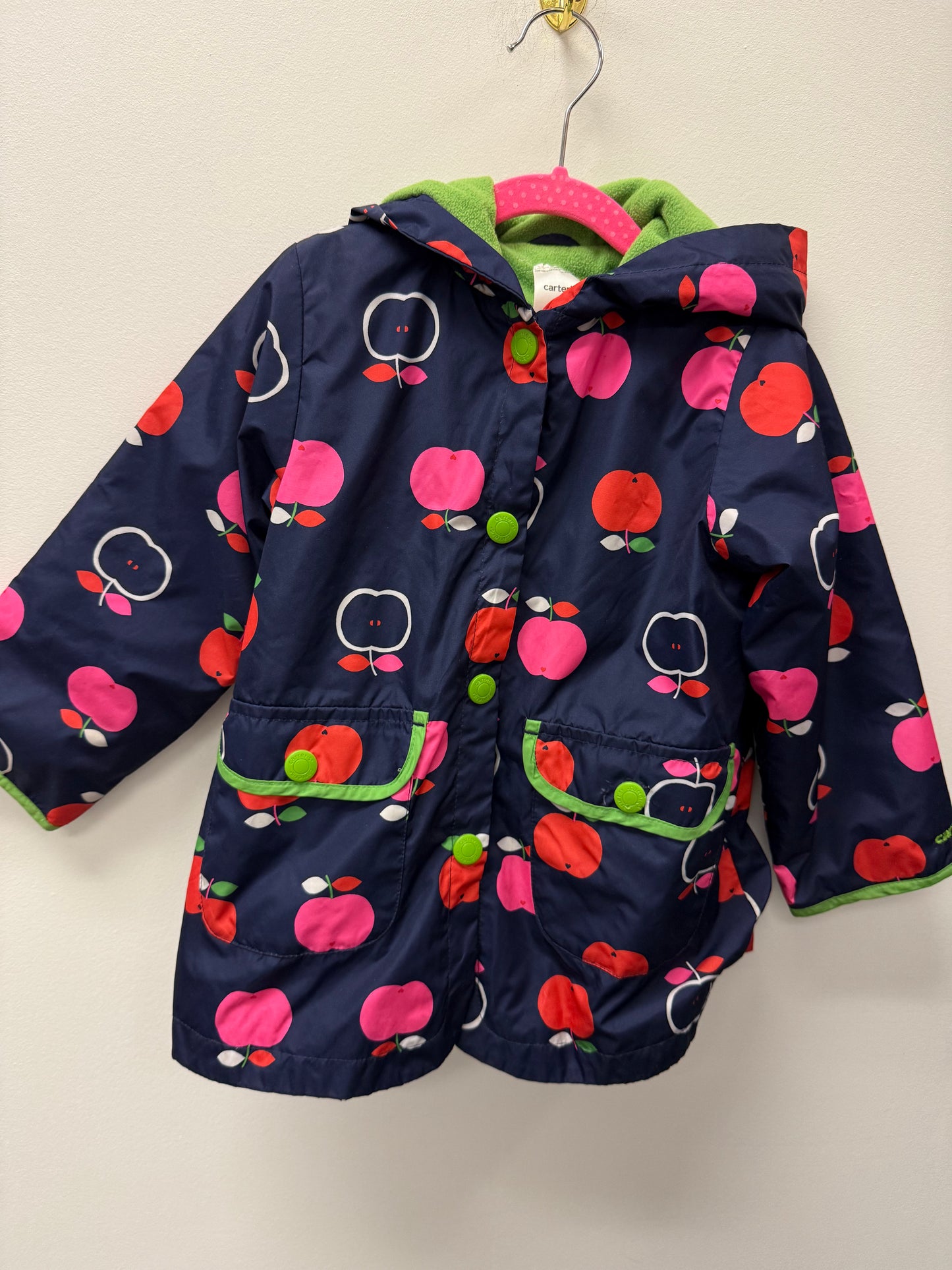 CARTERS FLEECE LINED JACKET SIZE 5T