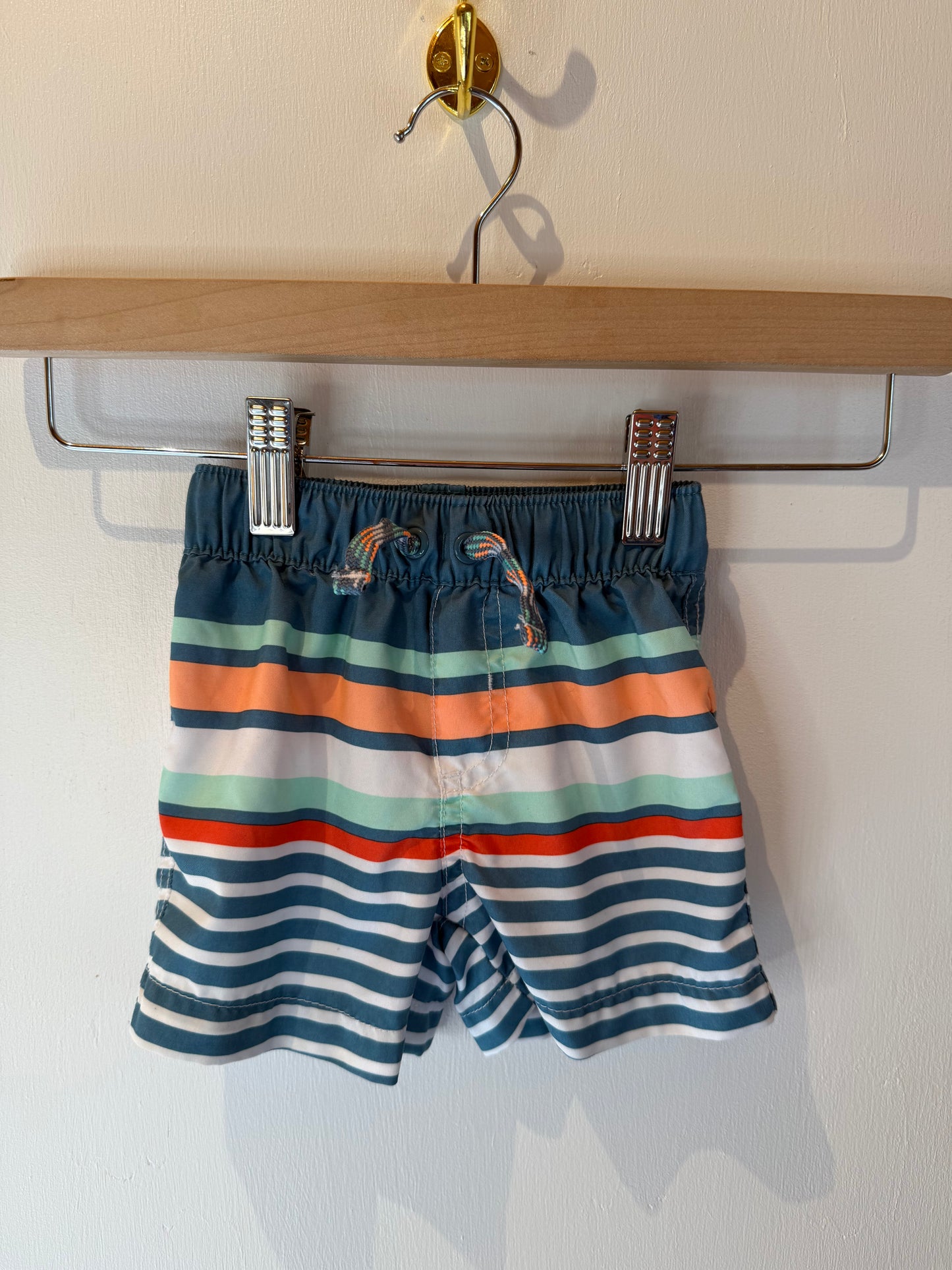 CARTERS COLORFUL SWIM SHORTS 6M