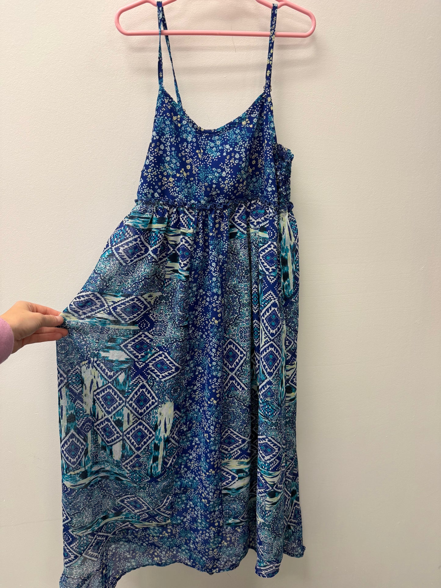 GEORGE BLUE LONG DRESS SIZE 12
