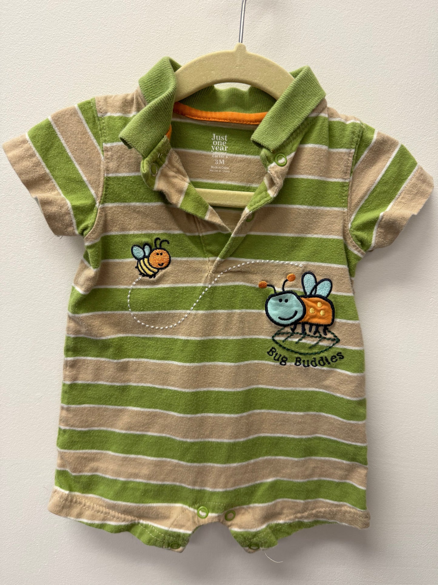 VINTAGE CARTERS BUG ROMPER SIZE 3M