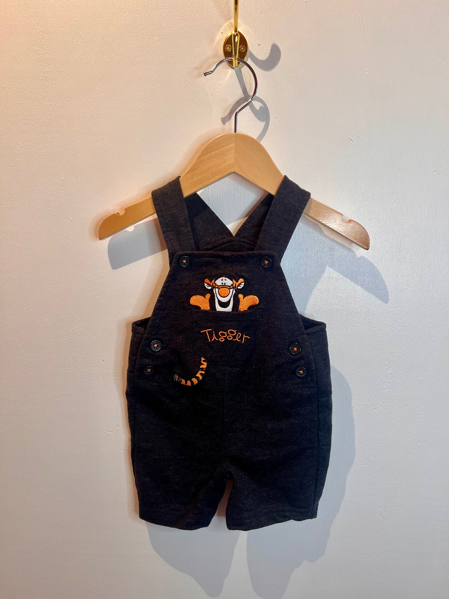 DISNEY BABY BLACK TIGER OVERALLS 3M