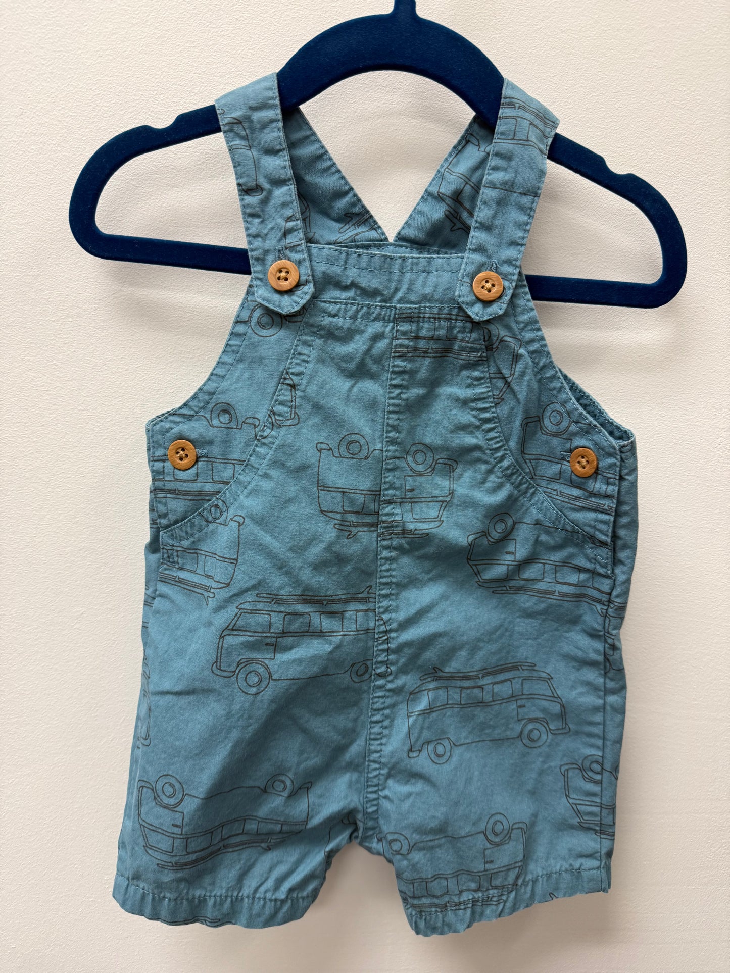 CARTERS VAN OVERALLS SIZE 6M
