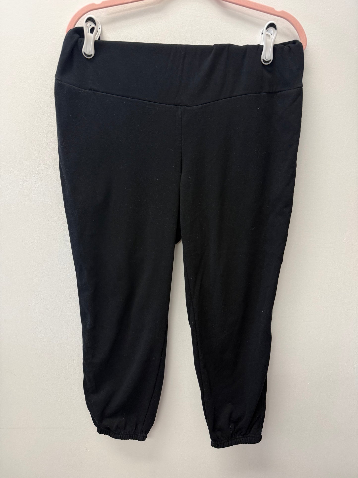 OLD NAVY MATERNITY BLACK SWEAT PANTS SIZE LARGE