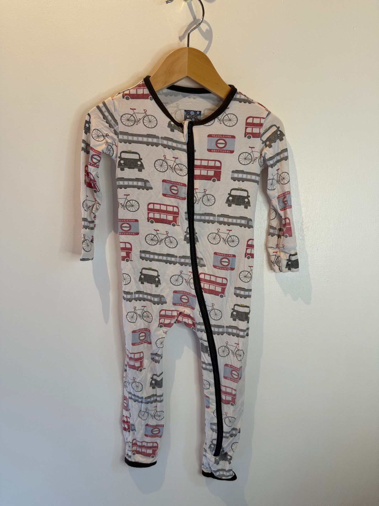 KICKEE PANTS BIKES SLEEPER 18-24M