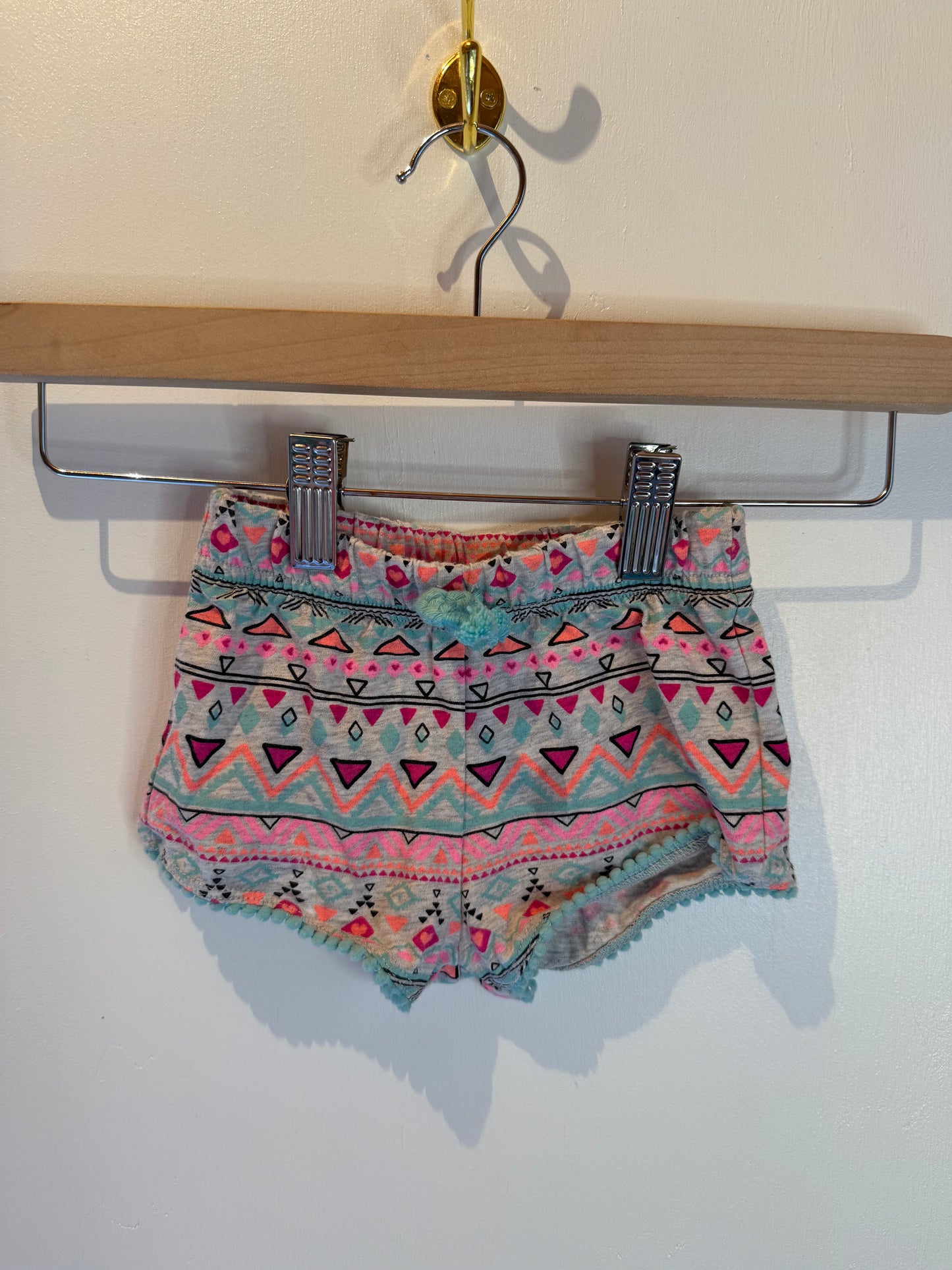 GEORGE BRIGHT COLORED SHORTS 3-6M
