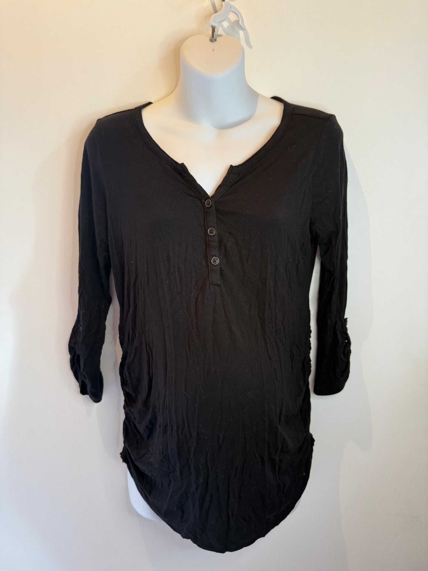 Motherhood Maternity black long sleeve size small