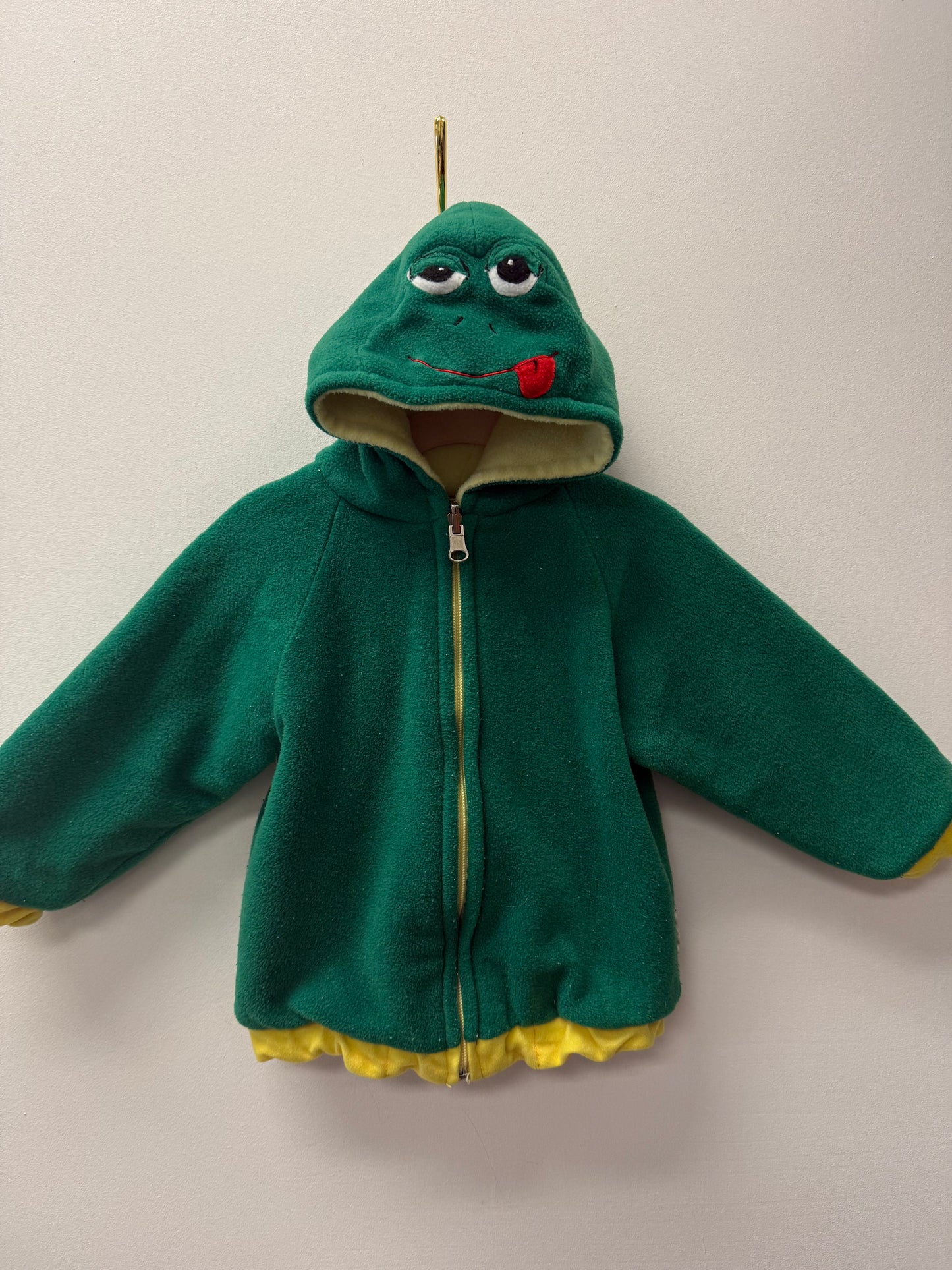 REVERSIBLE DUCK/FROG SWEATER SIZE 18M