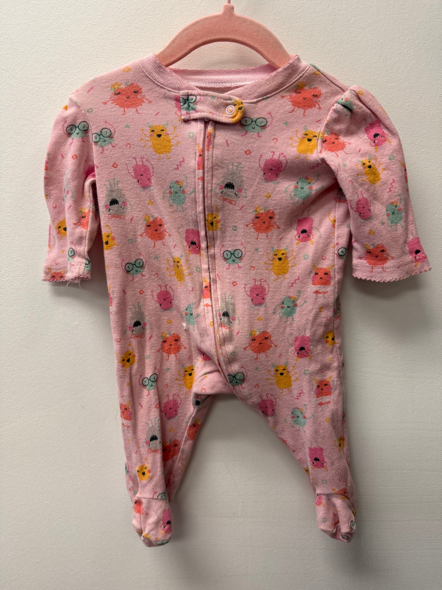 LITTLE WONDERS MONSTER SLEEPER SIZE 0-3M